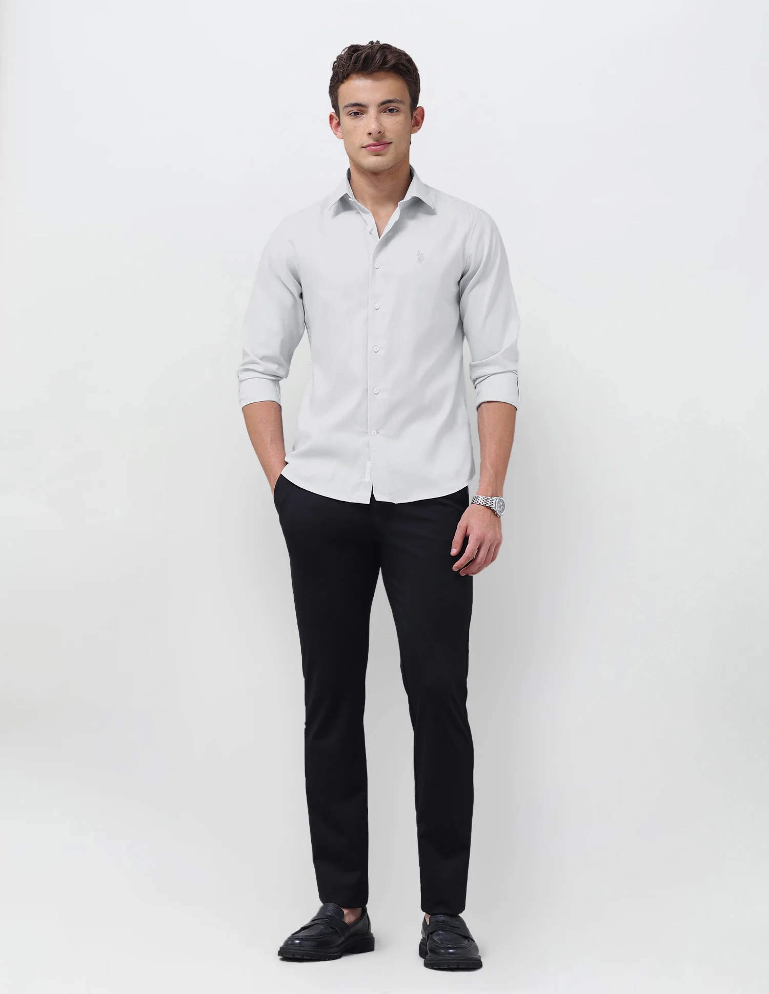 Dobby Tailored Fit Shirt - Image 3