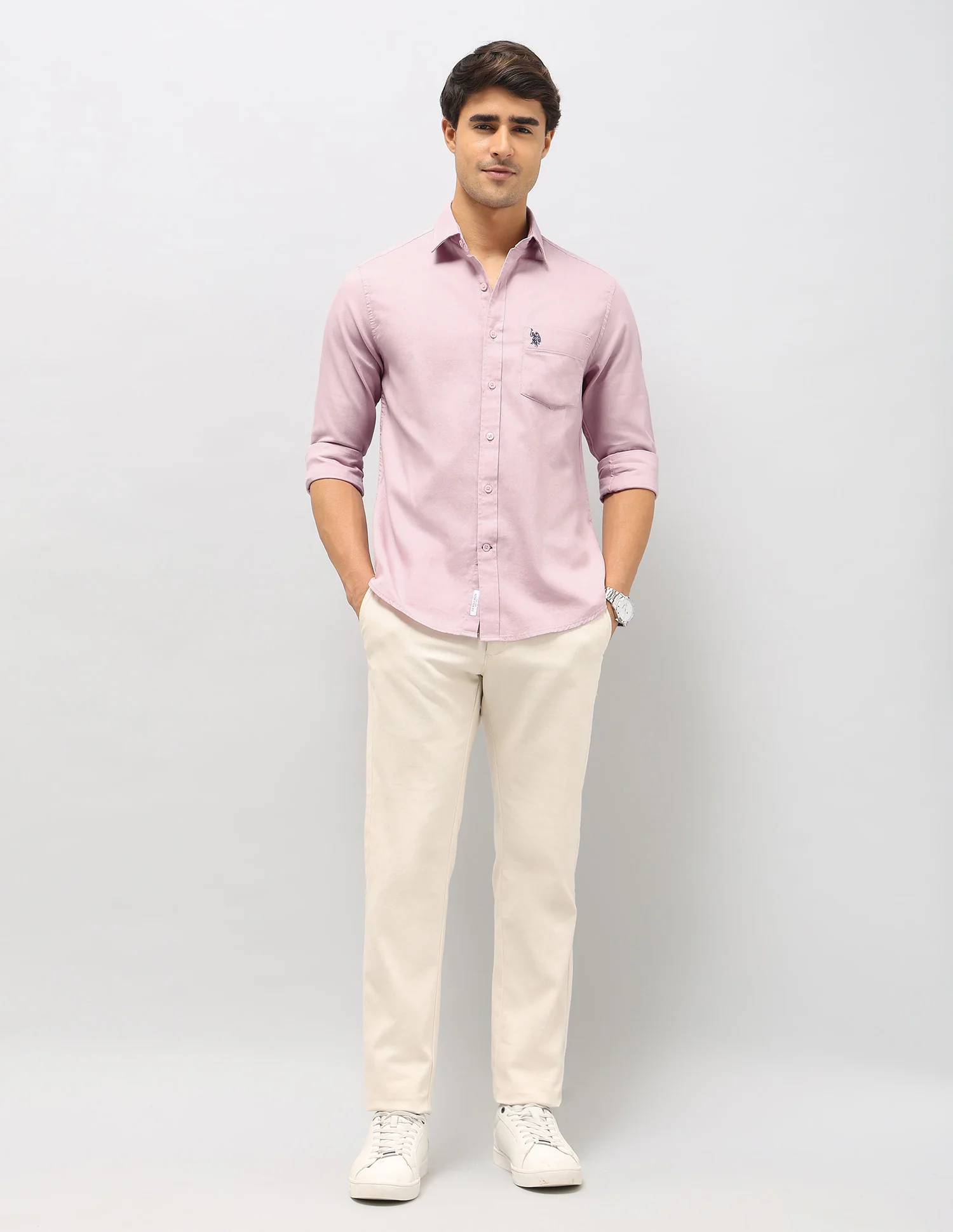 Dobby Tailored Fit Shirt - Image 3