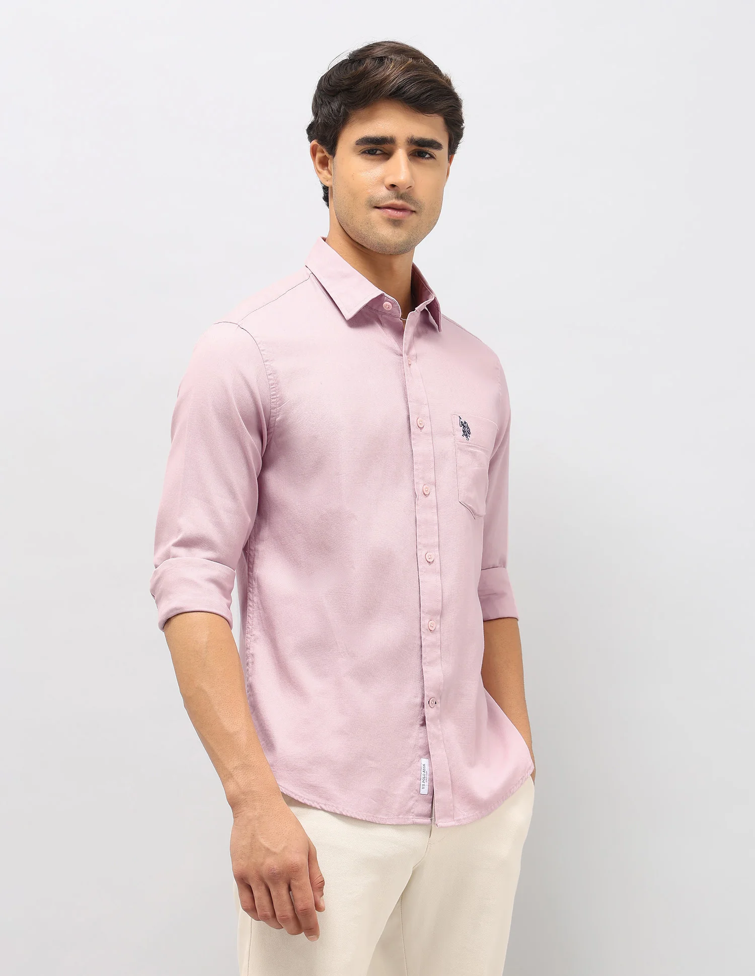 Dobby Tailored Fit Shirt - Image 4