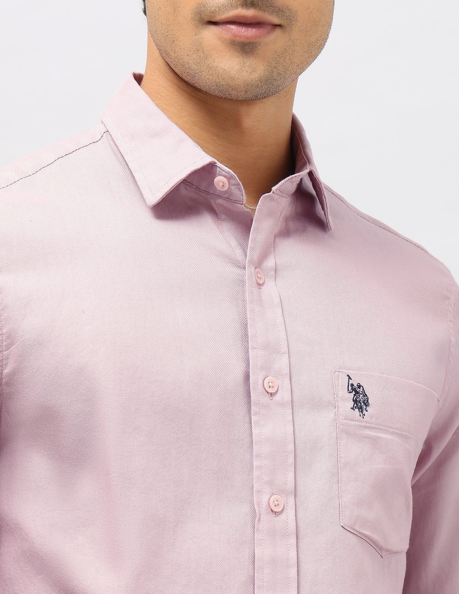 Dobby Tailored Fit Shirt - Image 7