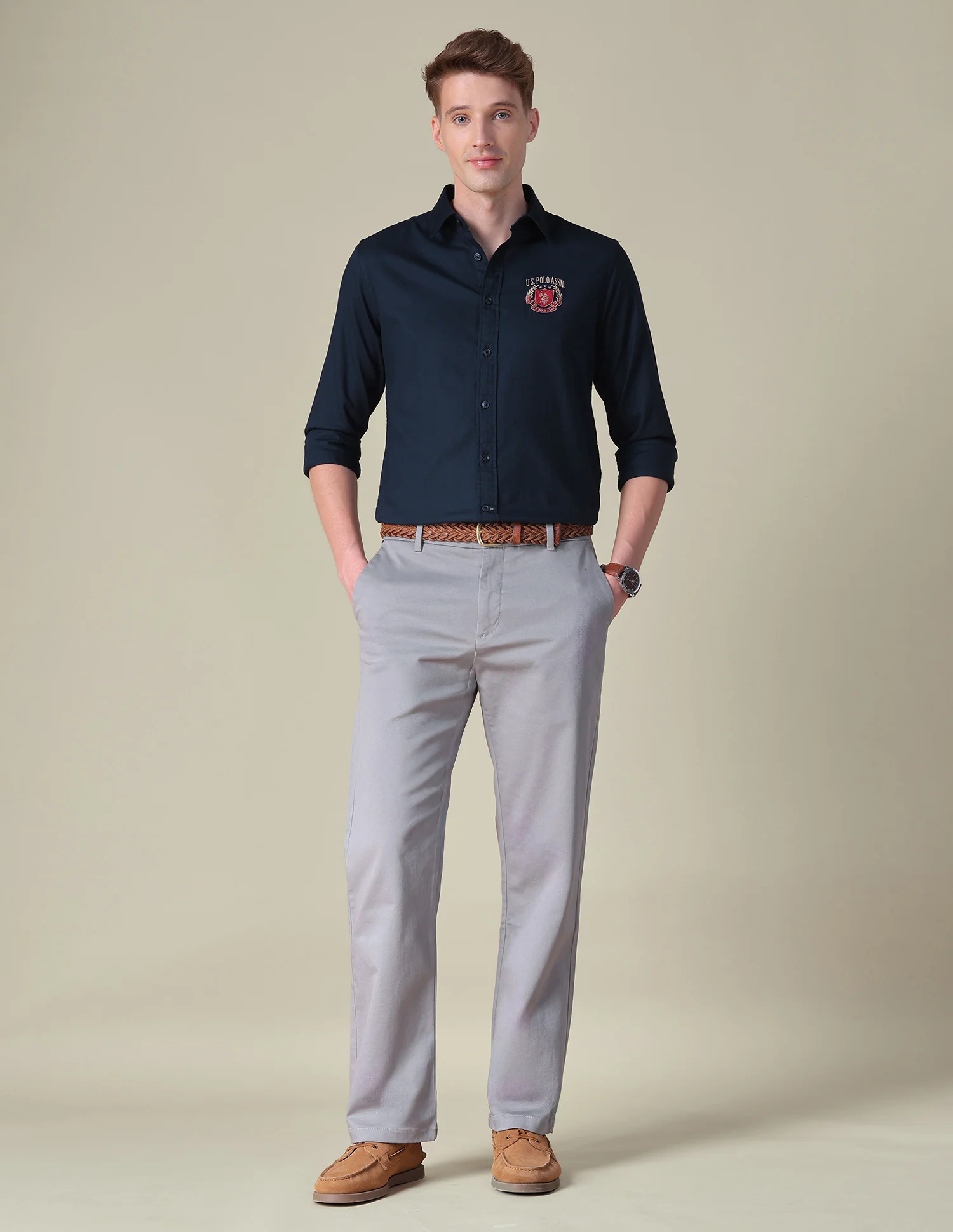 Dobby Tailored Fit Shirt - Image 3