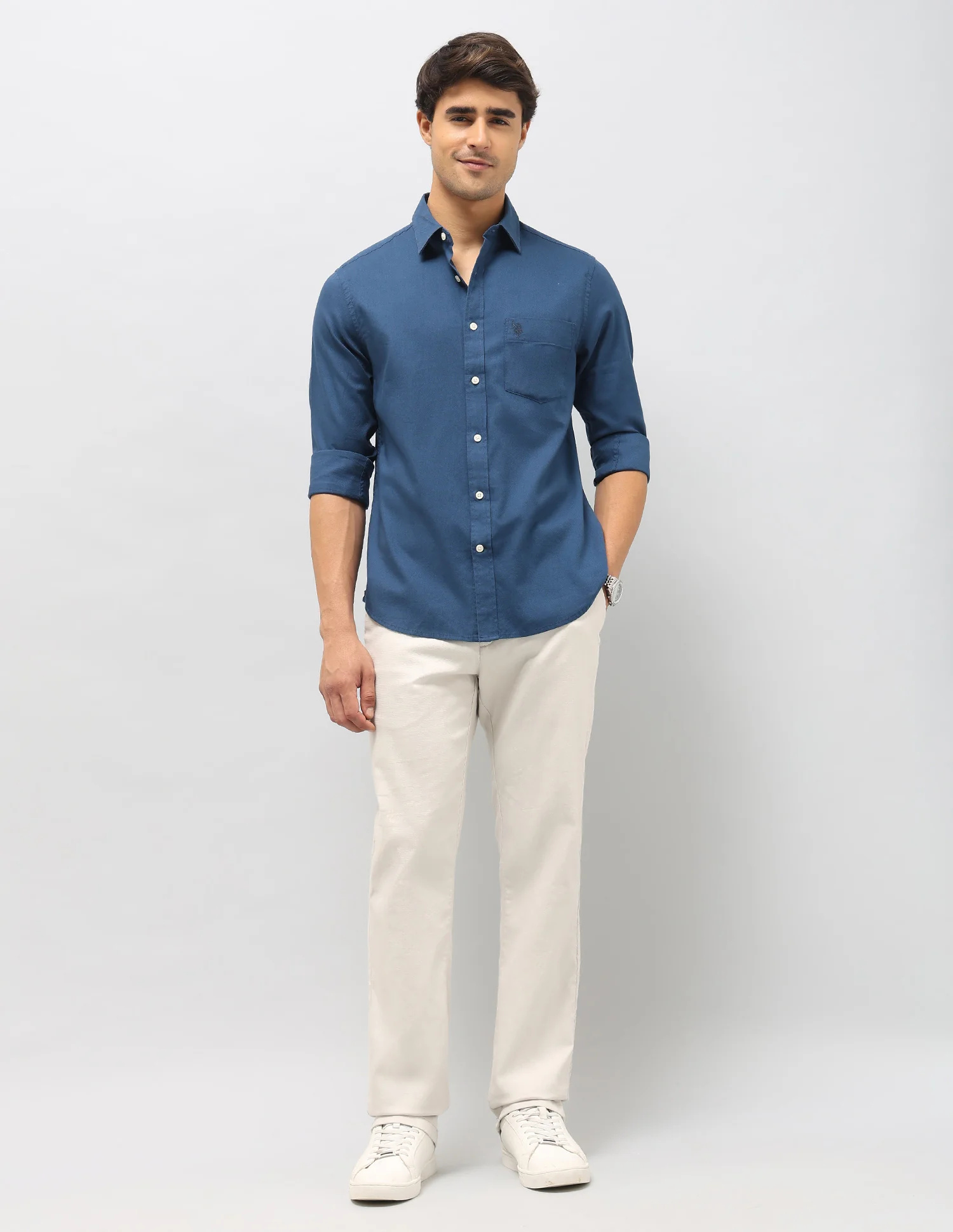 Dobby Tailored Fit Shirt - Image 3