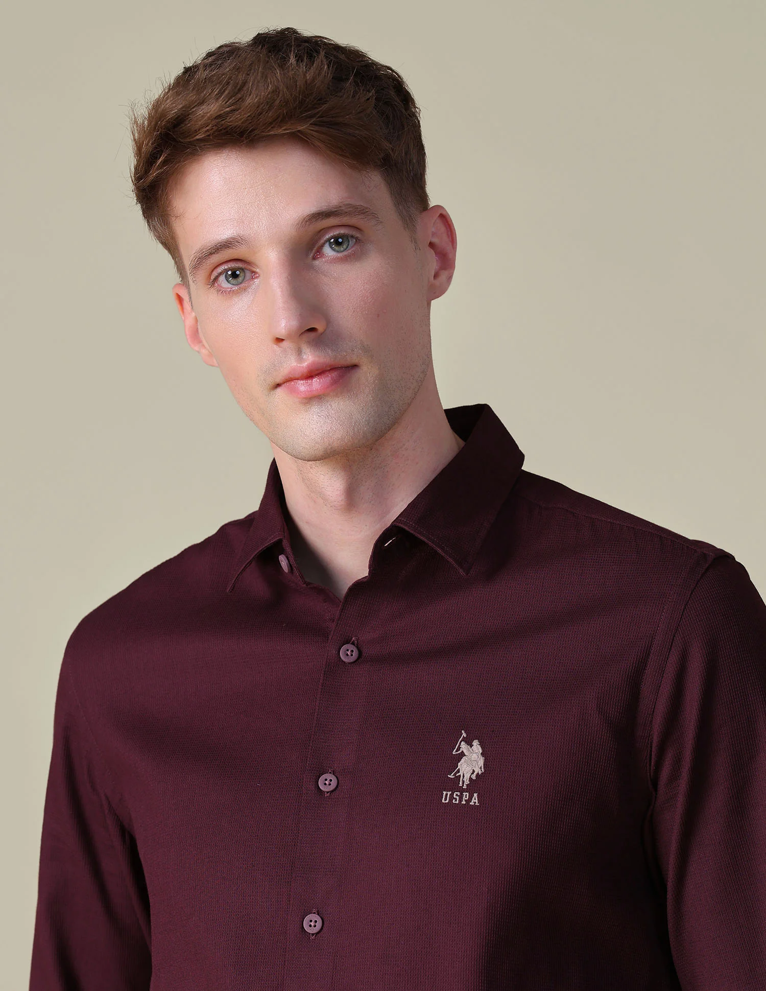 Dobby Textured Shirt - Image 7