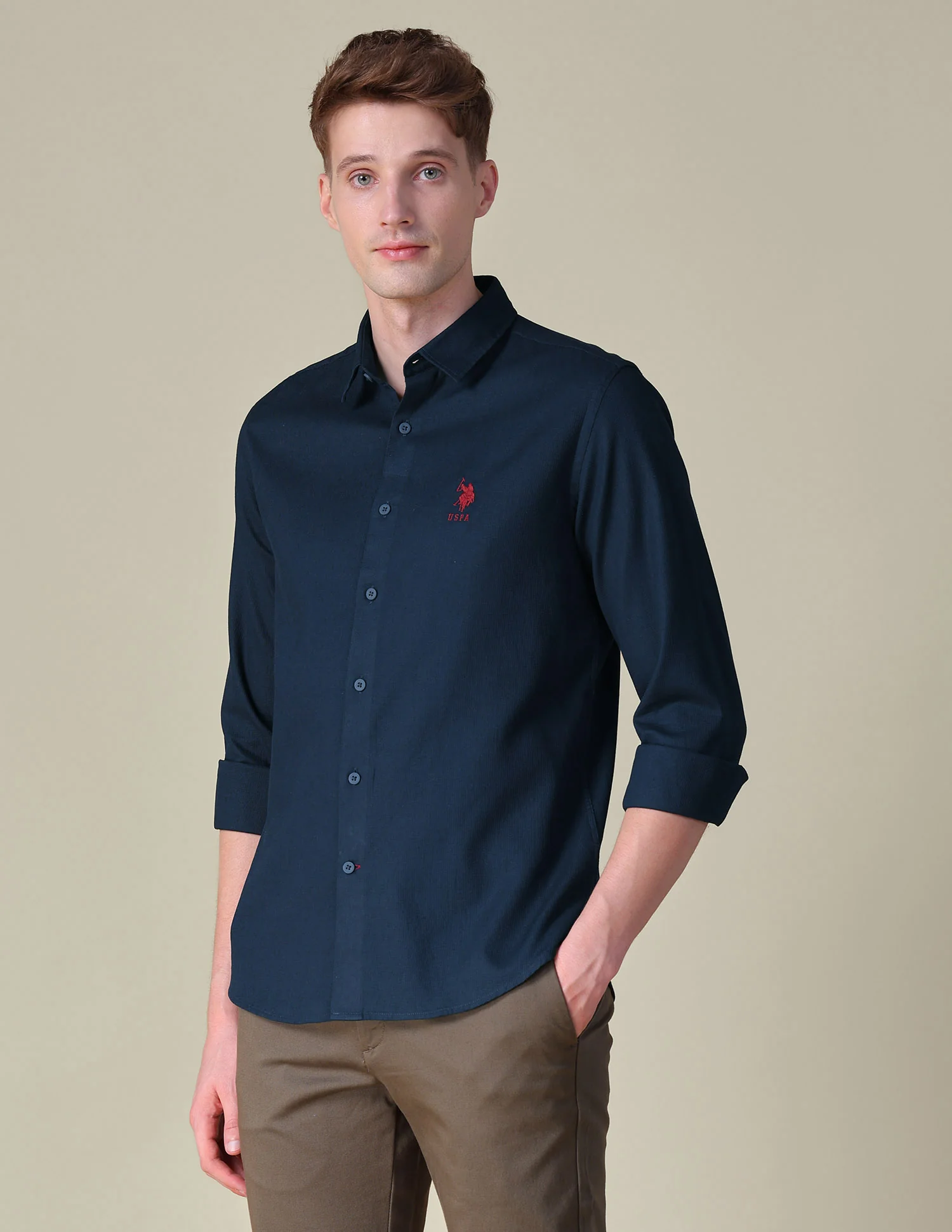 Dobby Textured Shirt - Image 4