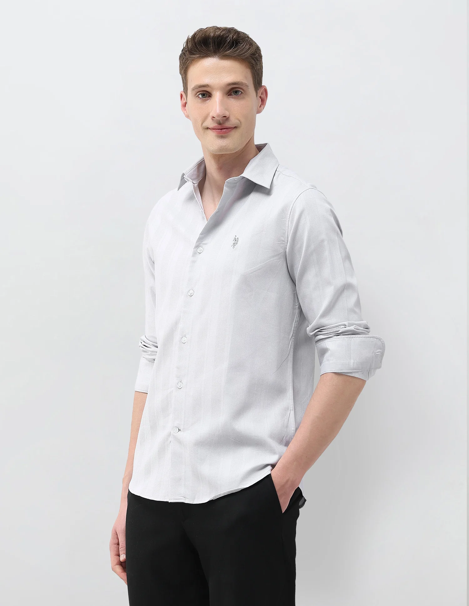 Dobby Textured Shirt - Image 4