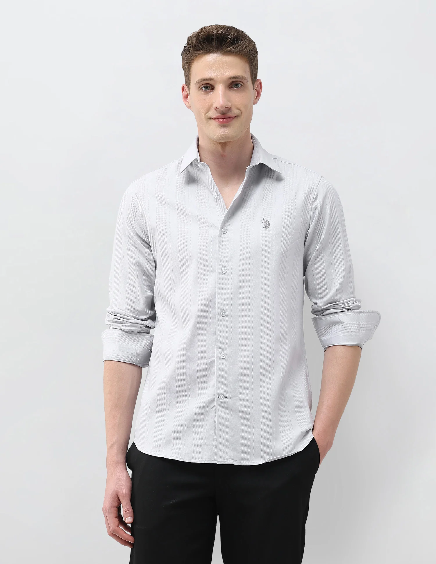 Dobby Textured Shirt - Image 6