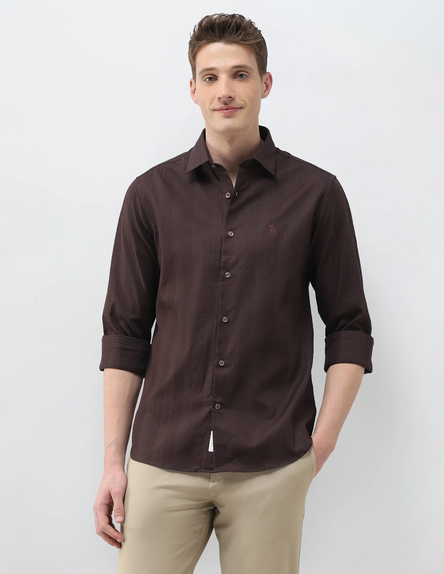 Dobby Textured Shirt - Image 6