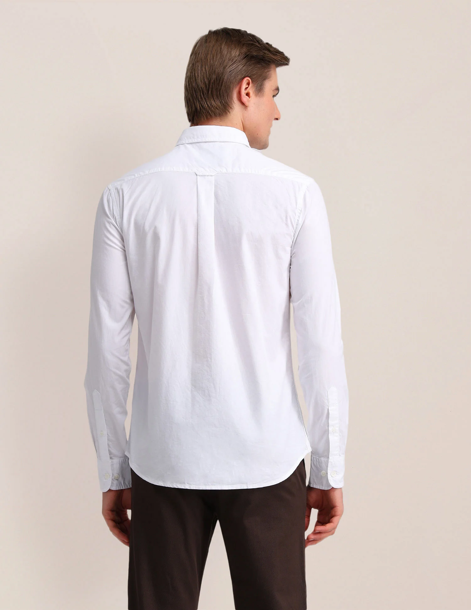 Dobby Weave Slim Fit Shirt - Image 5