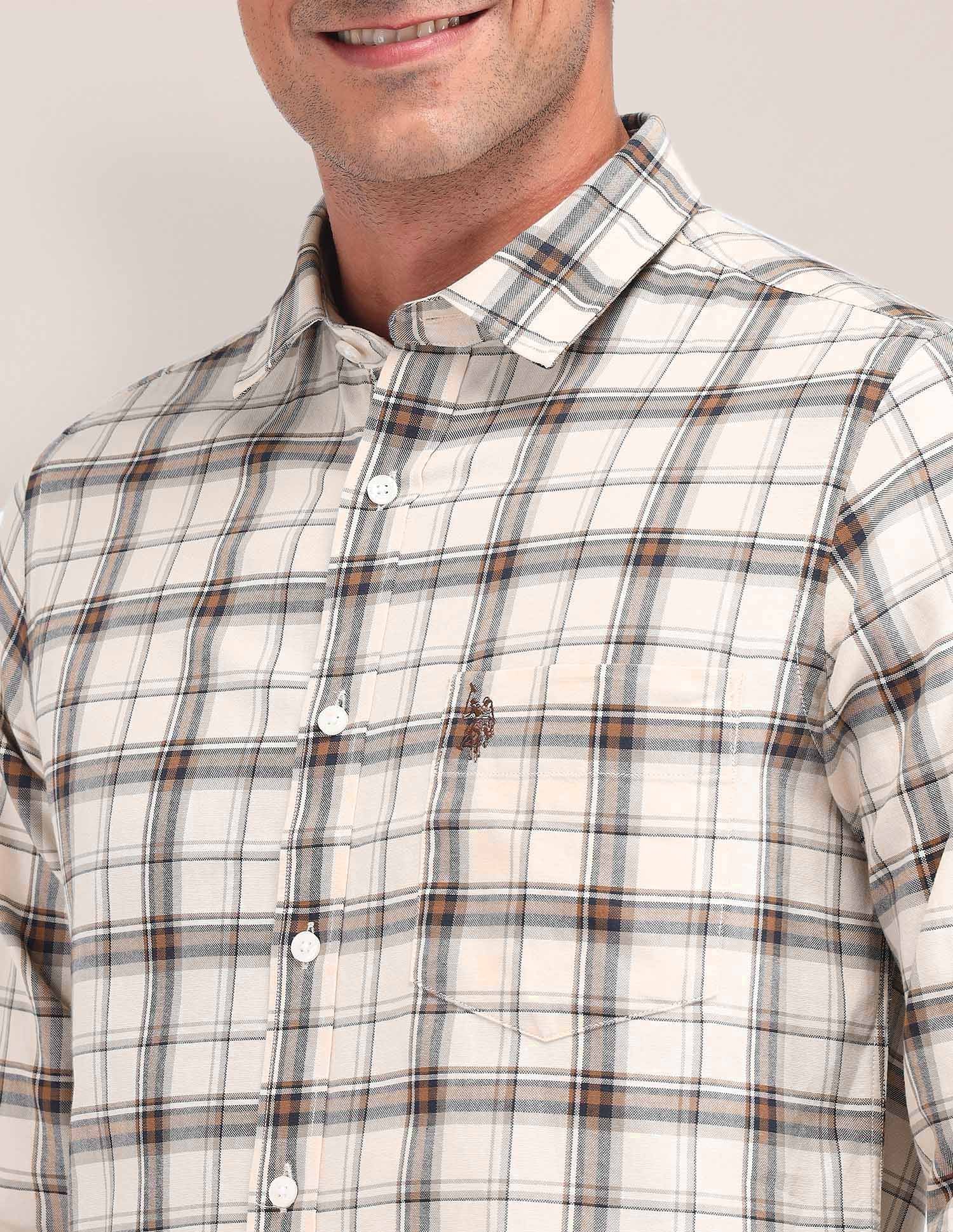 Dupplin Checked Tailored Fit Shirt - Image 7