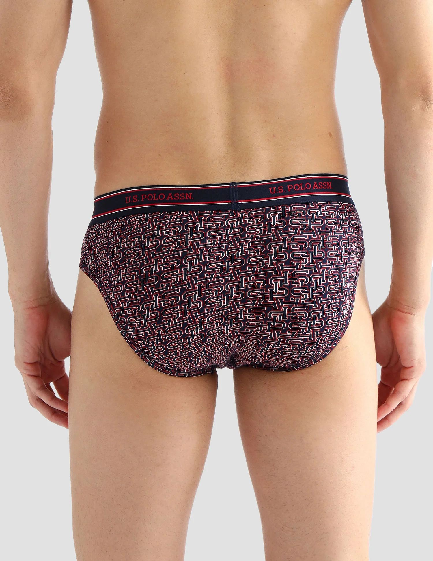 Elasticized Waist Printed I615 Briefs - Pack Of 2 - Image 6