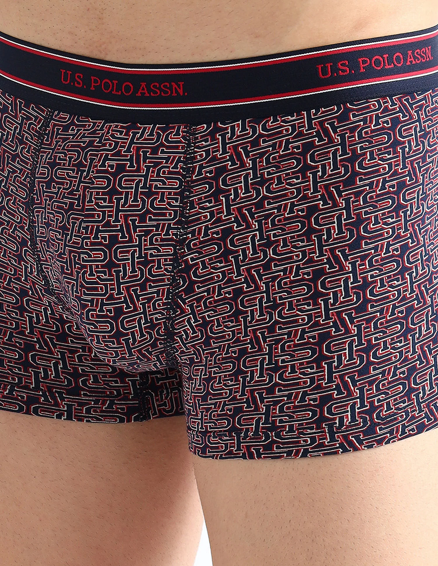 Elasticized Waist Printed I616 Trunks - Pack Of 2 - Image 8