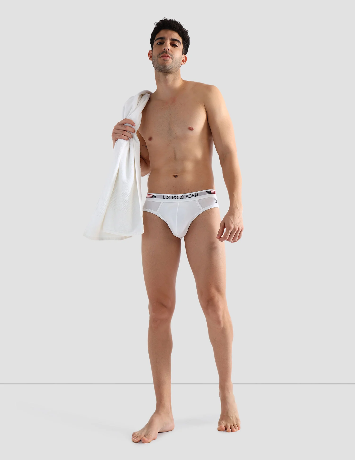 Pack Of 2 Mid-Rise Basic Briefs I650-001-P2 - Image 3