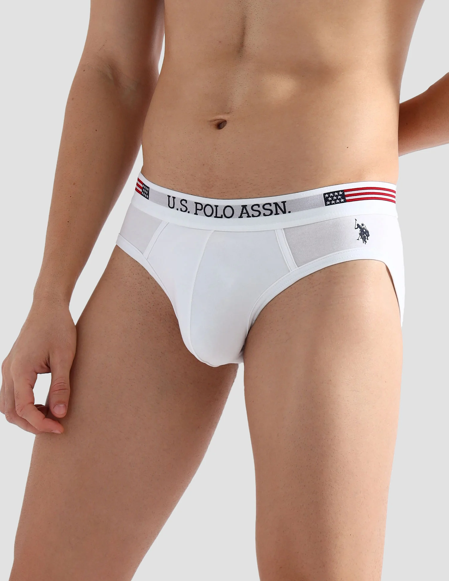 Pack Of 2 Mid-Rise Basic Briefs I650-001-P2 - Image 4