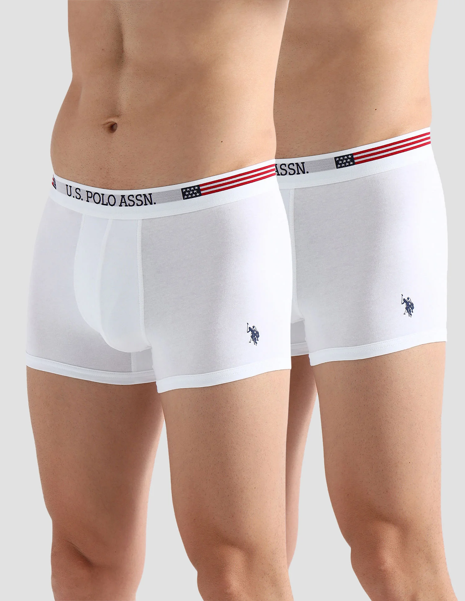 Elasticized Waist Printed I660 Trunks - Pack Of 2 - Image 6