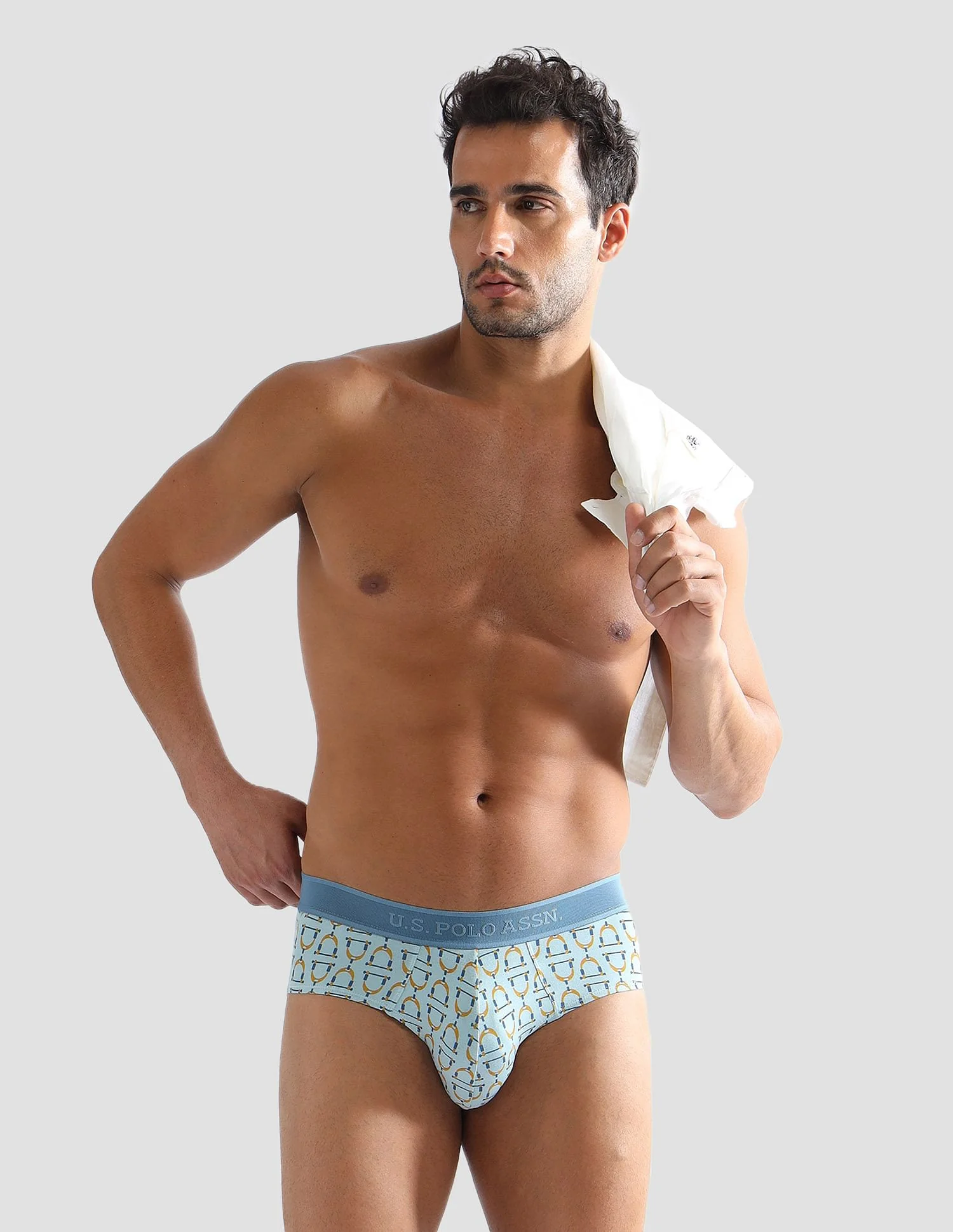 Elasticized Waist Printed PB005 Briefs - Pack of 1