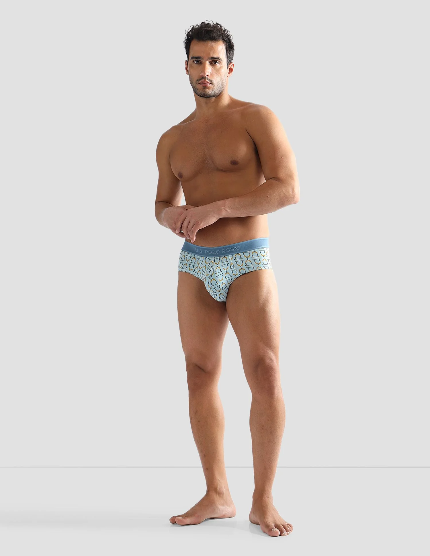 Elasticized Waist Printed PB005 Briefs - Pack of 1 - Image 3