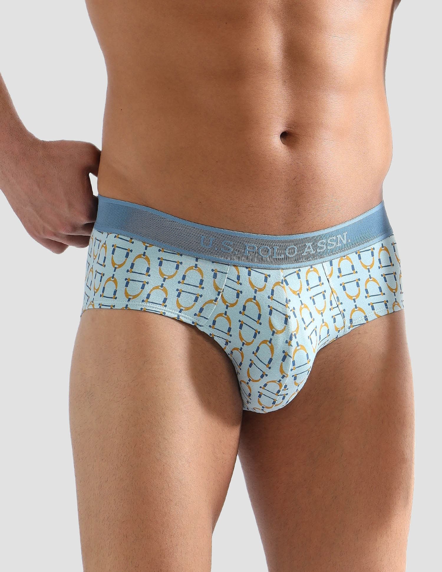 Elasticized Waist Printed PB005 Briefs - Pack of 1 - Image 4
