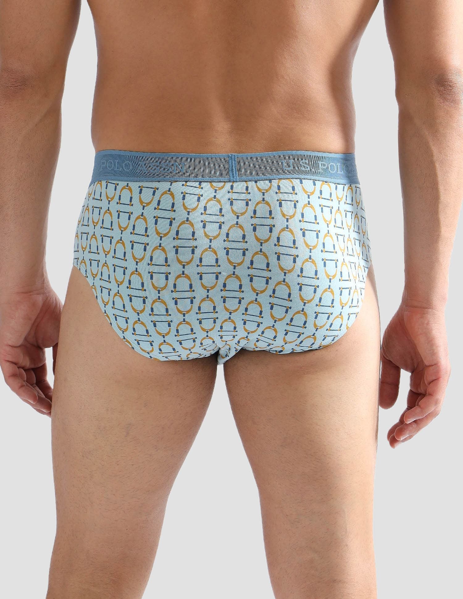 Elasticized Waist Printed PB005 Briefs - Pack of 1 - Image 5