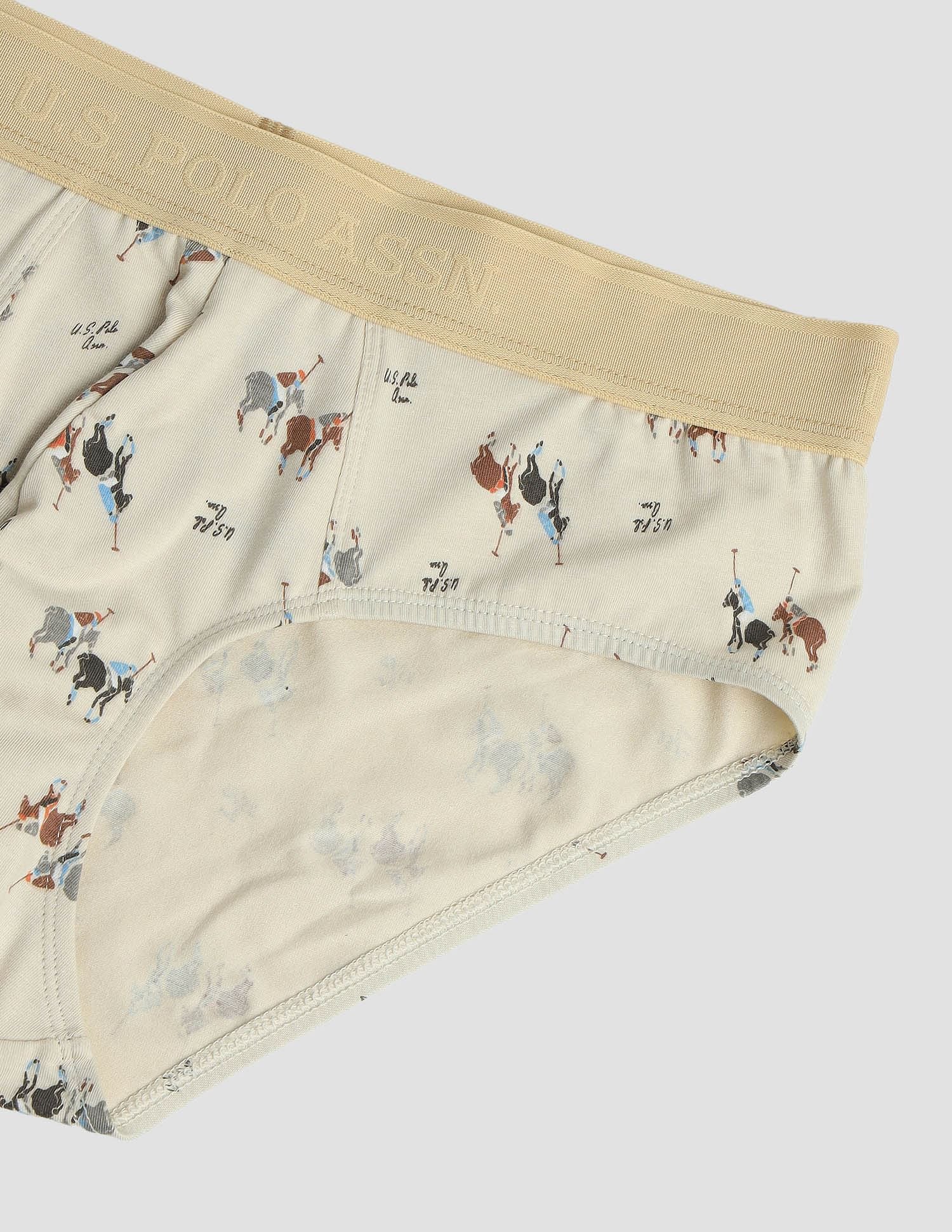 Elasticized Waist Printed PB005 Briefs - Pack of 1 - Image 2