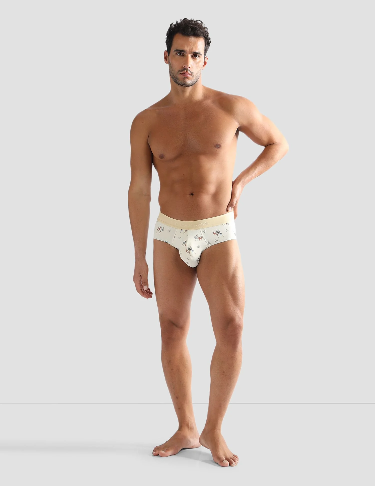 Elasticized Waist Printed PB005 Briefs - Pack of 1 - Image 3