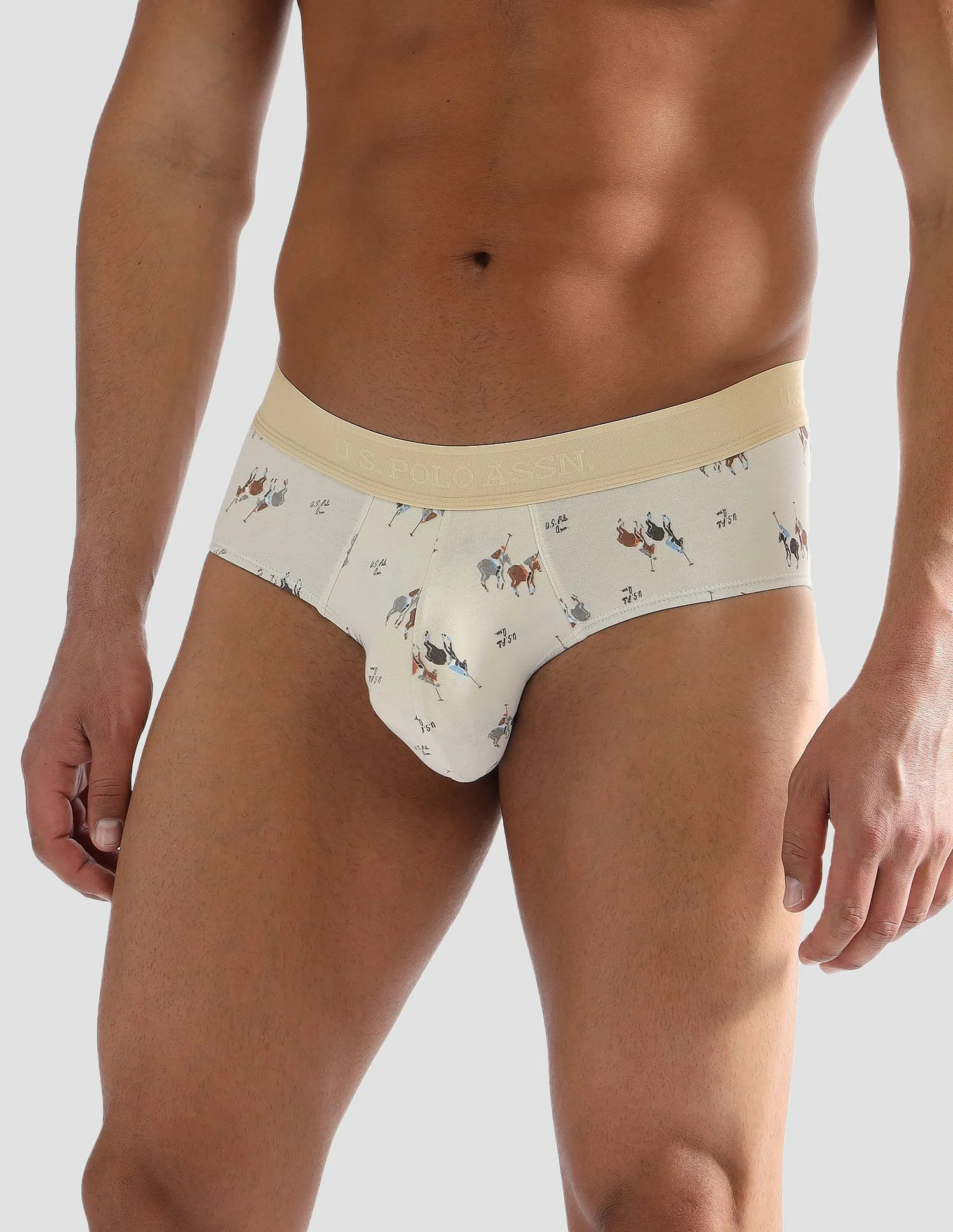 Elasticized Waist Printed PB005 Briefs - Pack of 1 - Image 4