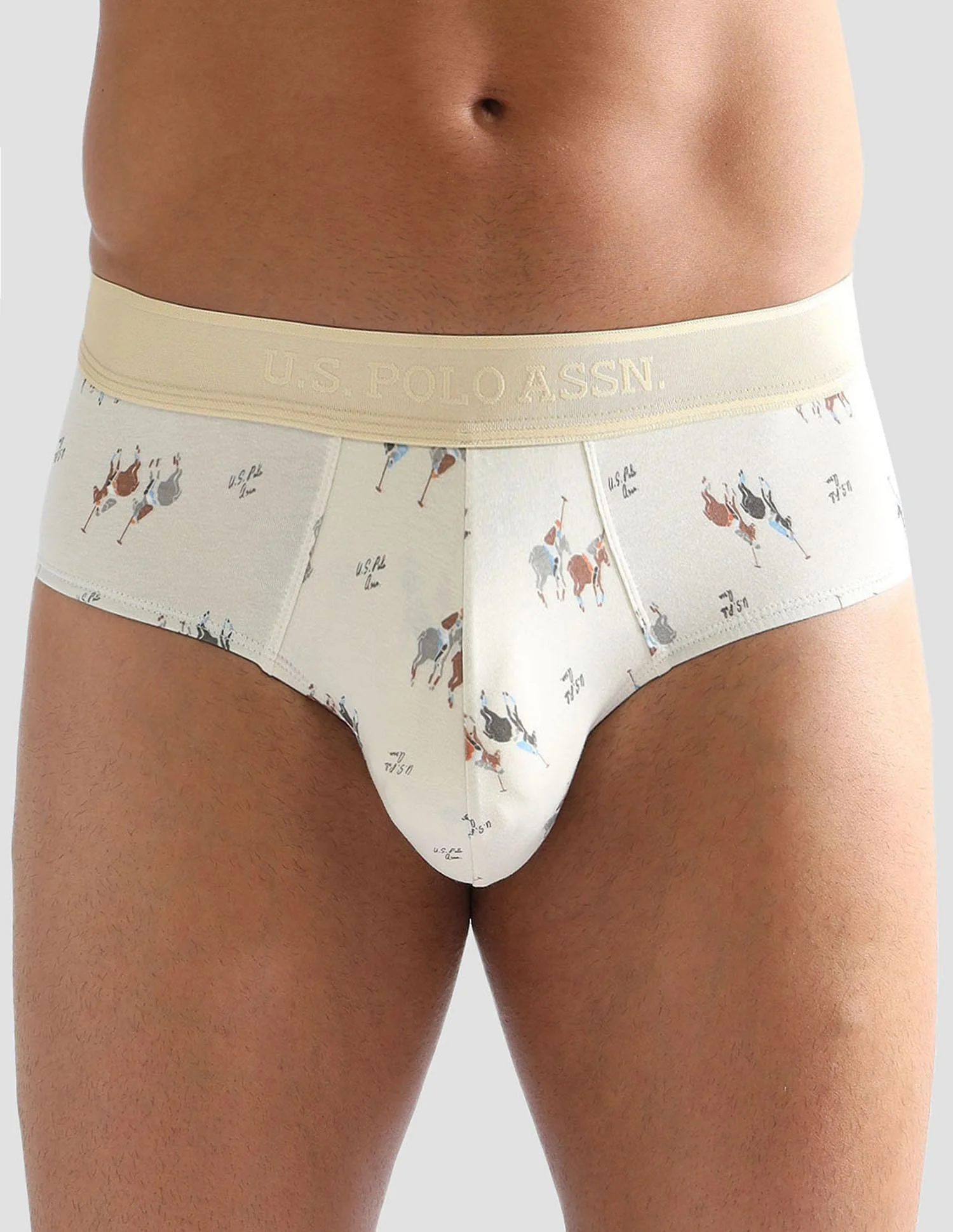 Elasticized Waist Printed PB005 Briefs - Pack of 1 - Image 6