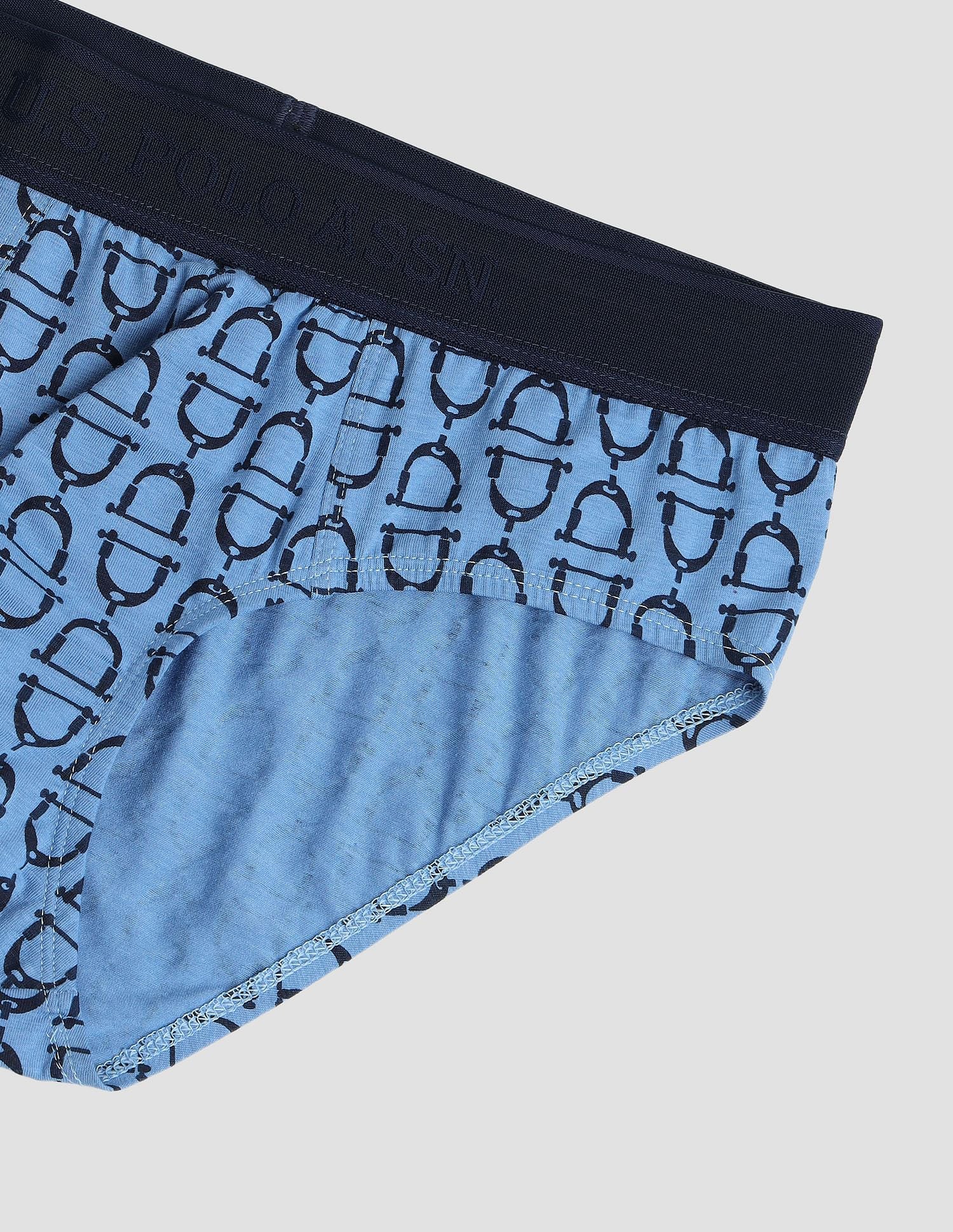 Elasticized Waist Printed PB005 Briefs - Pack of 1 - Image 2