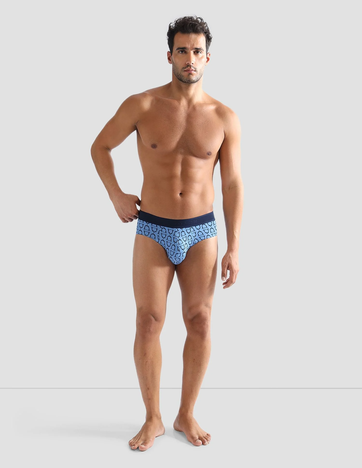 Elasticized Waist Printed PB005 Briefs - Pack of 1 - Image 3