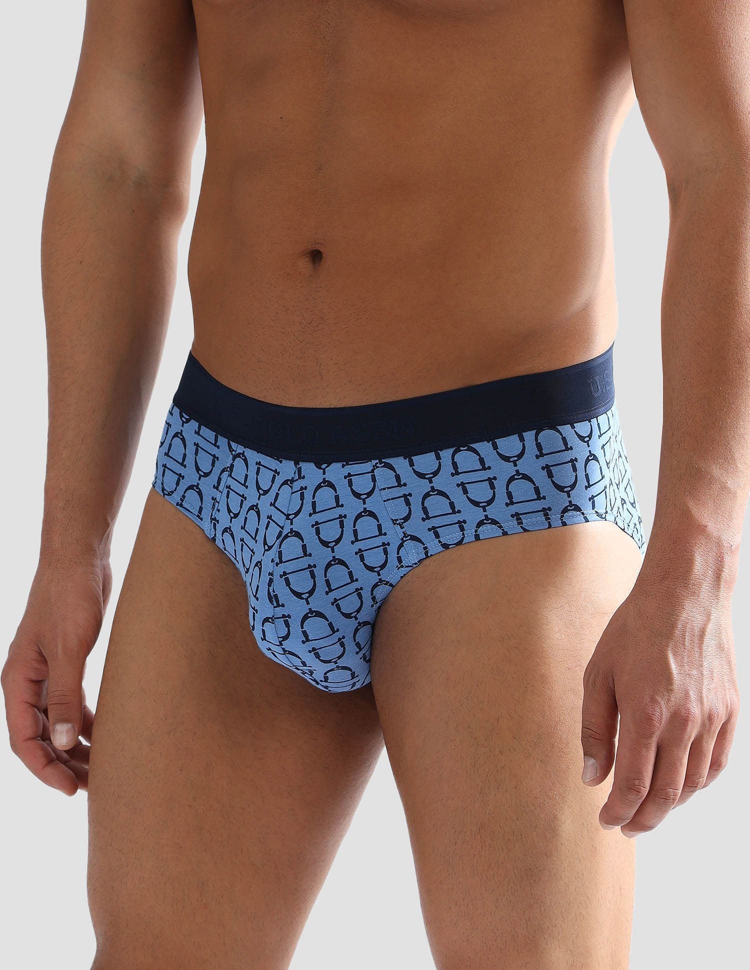 Elasticized Waist Printed PB005 Briefs - Pack of 1 - Image 4