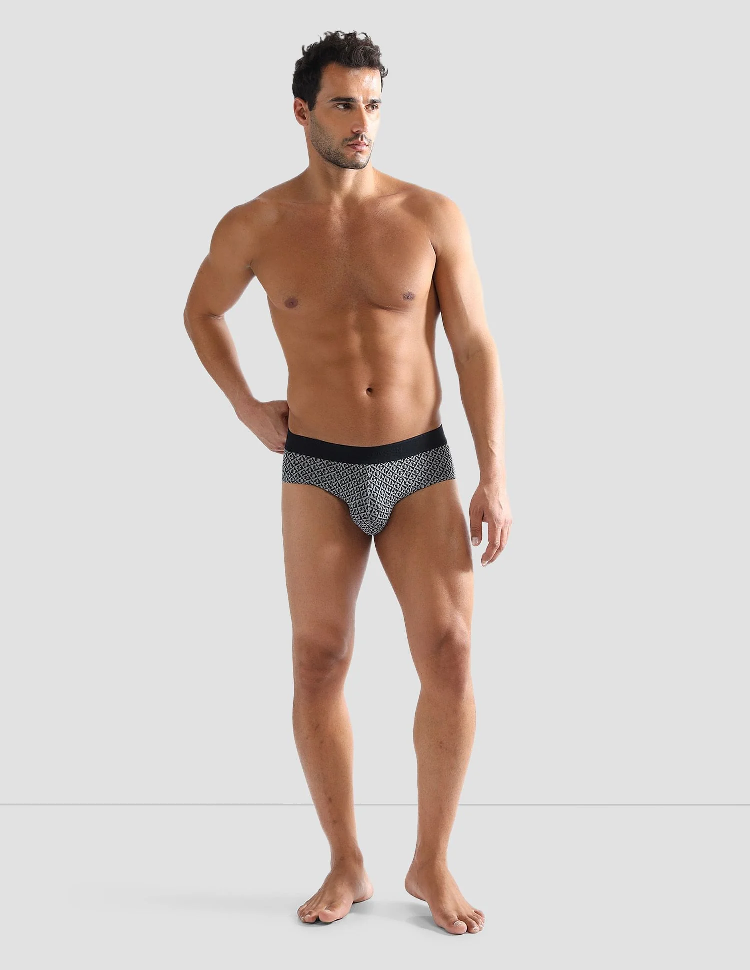Elasticized Waist Printed PB005 Briefs - Pack of 1 - Image 3