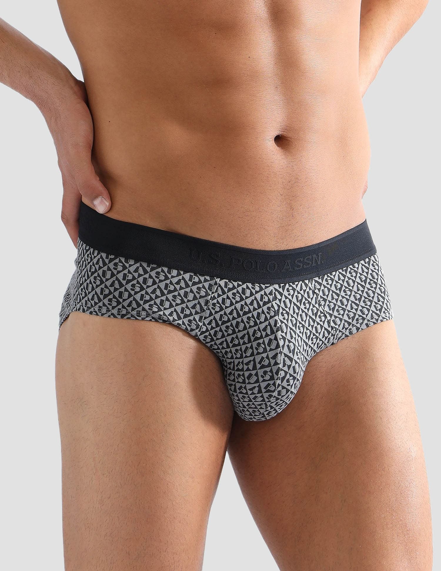 Elasticized Waist Printed PB005 Briefs - Pack of 1 - Image 4