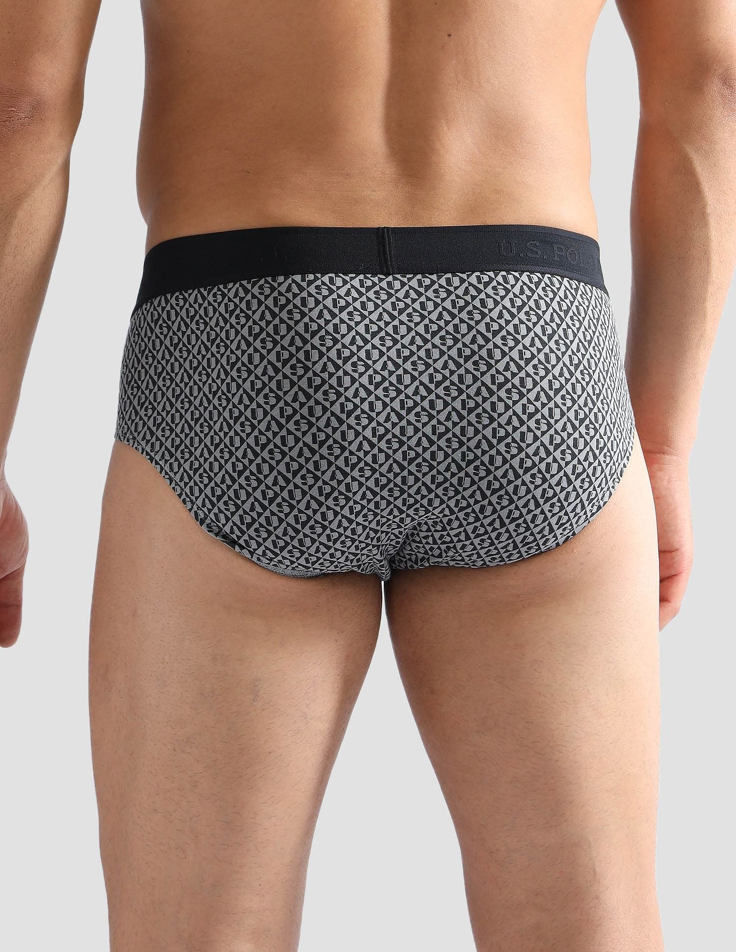 Elasticized Waist Printed PB005 Briefs - Pack of 1 - Image 5