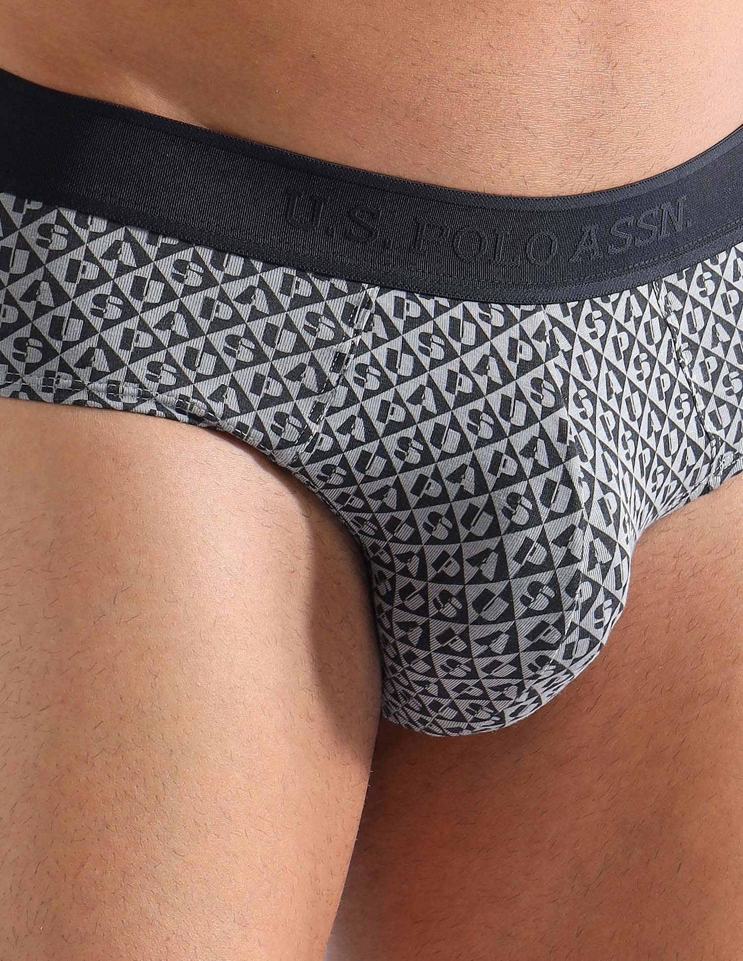 Elasticized Waist Printed PB005 Briefs - Pack of 1 - Image 7