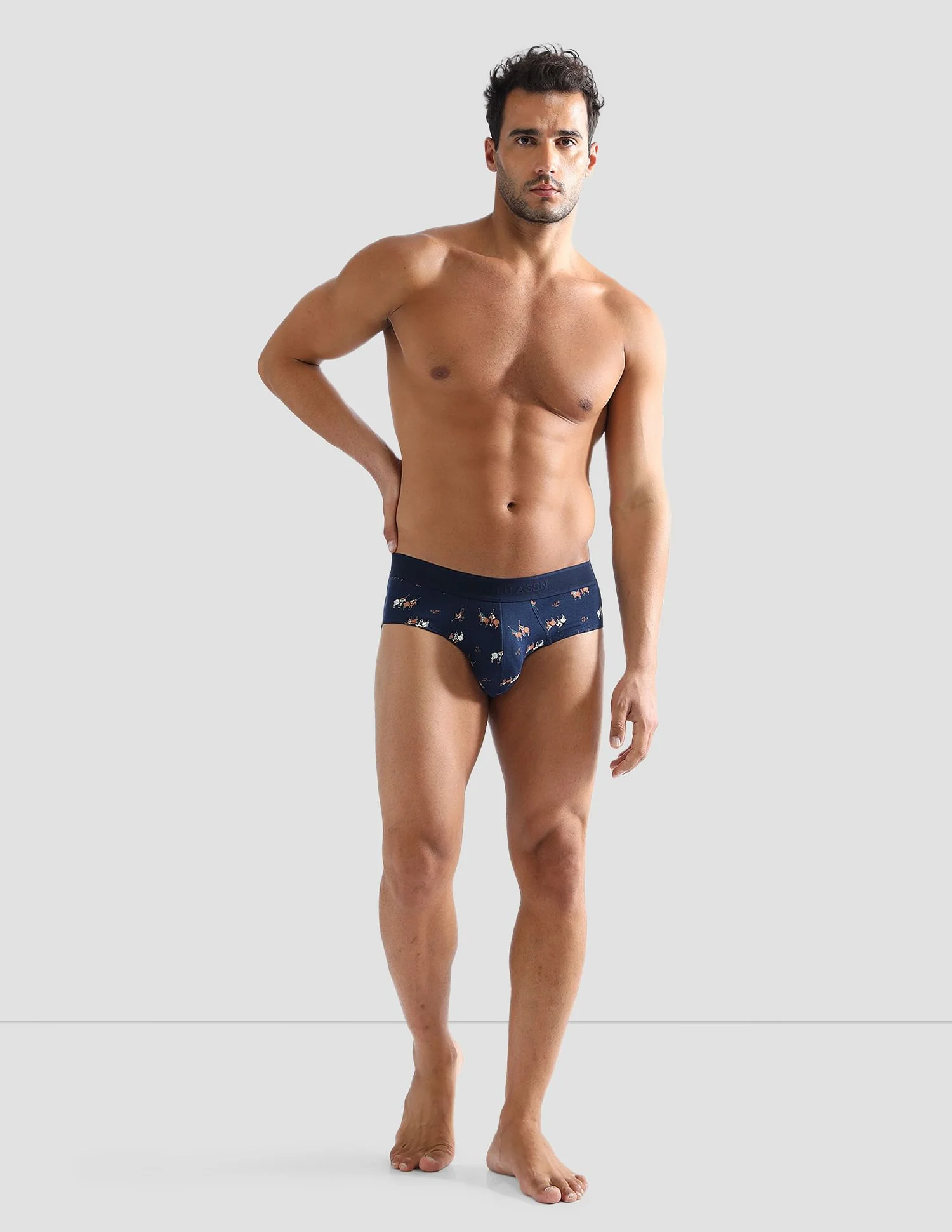 Elasticized Waist Printed PB005 Briefs - Pack of 1 - Image 3