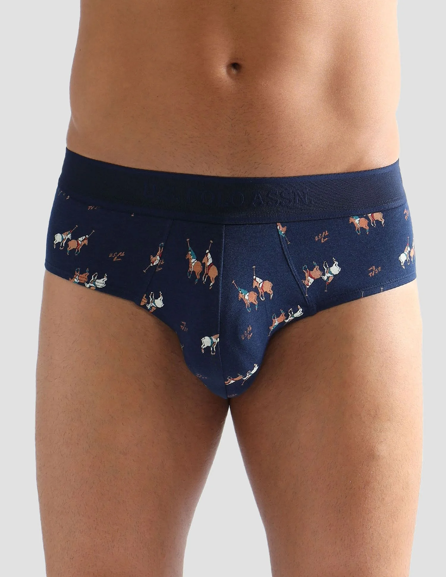 Elasticized Waist Printed PB005 Briefs - Pack of 1 - Image 6