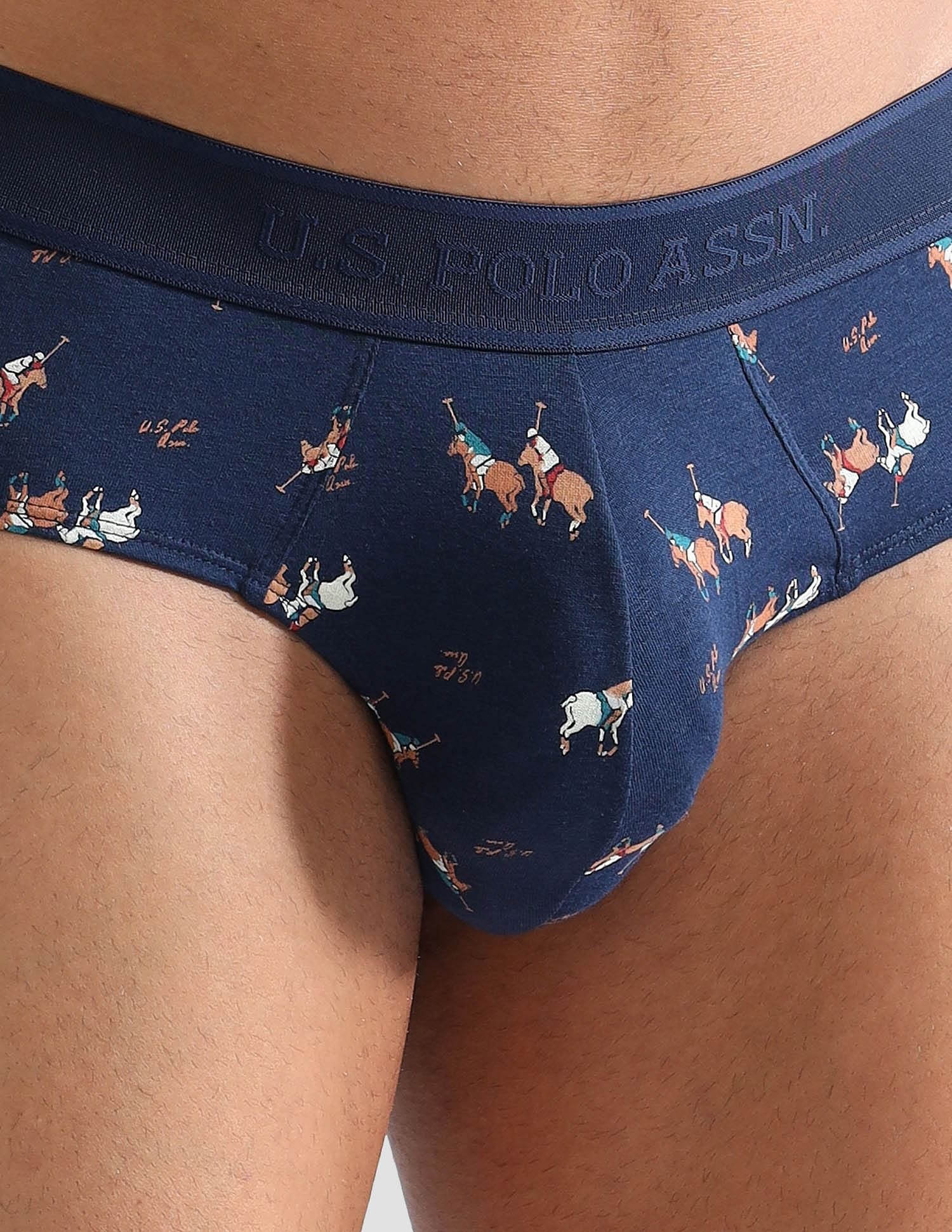 Elasticized Waist Printed PB005 Briefs - Pack of 1 - Image 7