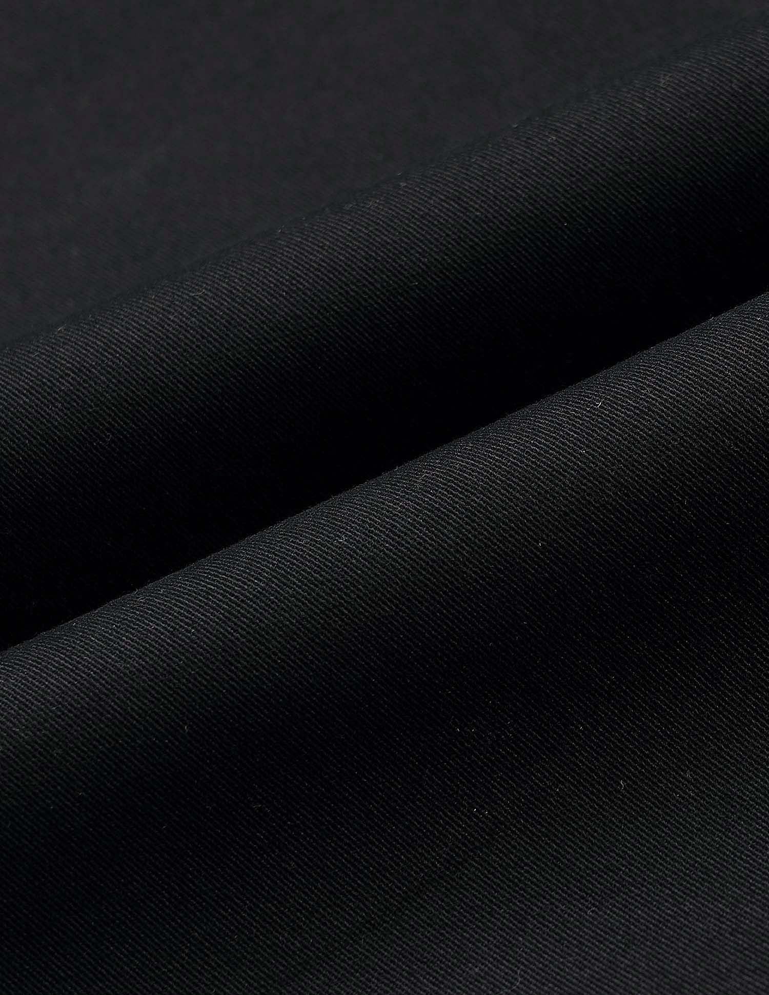 Elasticized Waist Slim Fit Trousers - Image 2