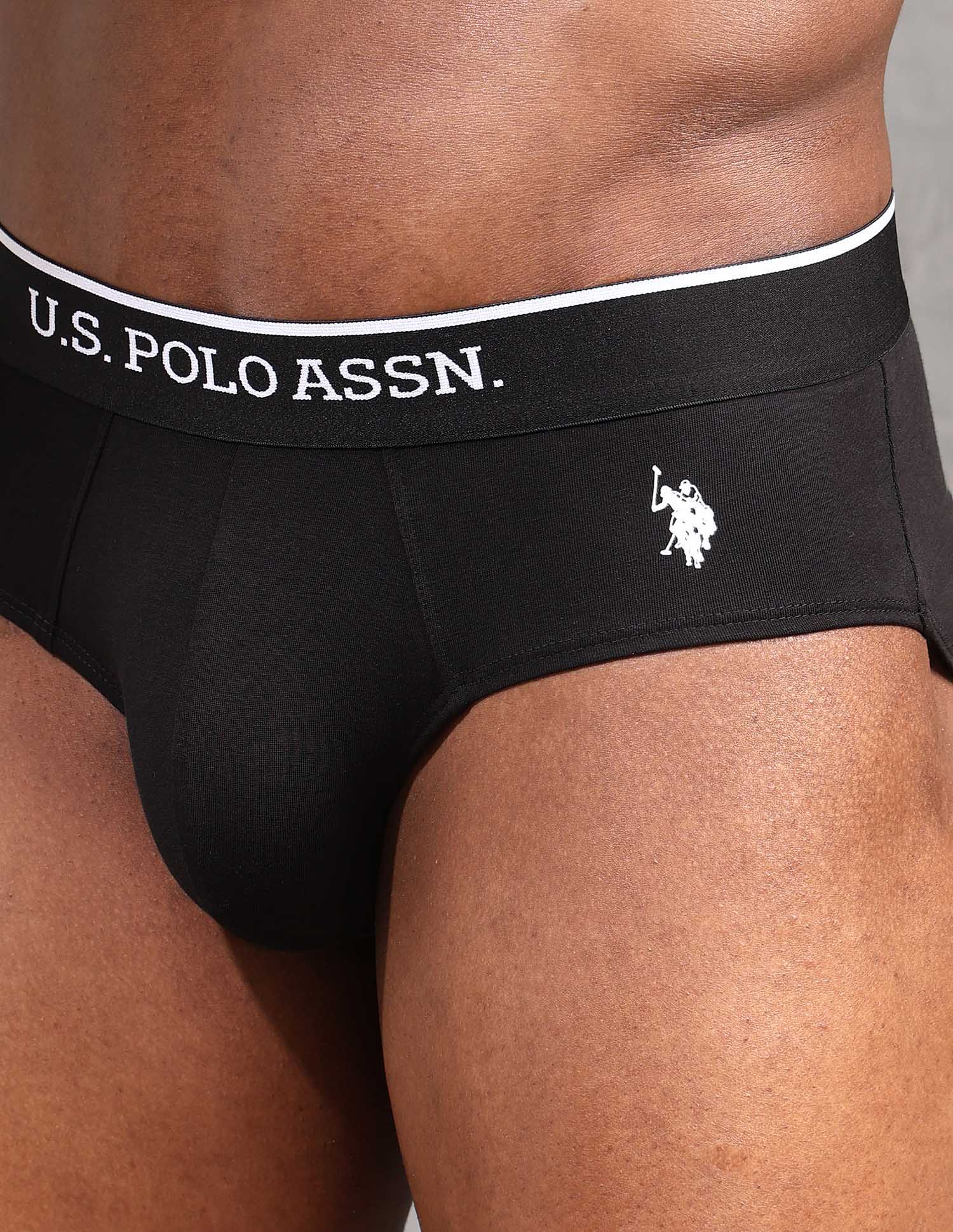 Elasticized Waist Solid EB004 Briefs - Pack Of 2 - Image 11