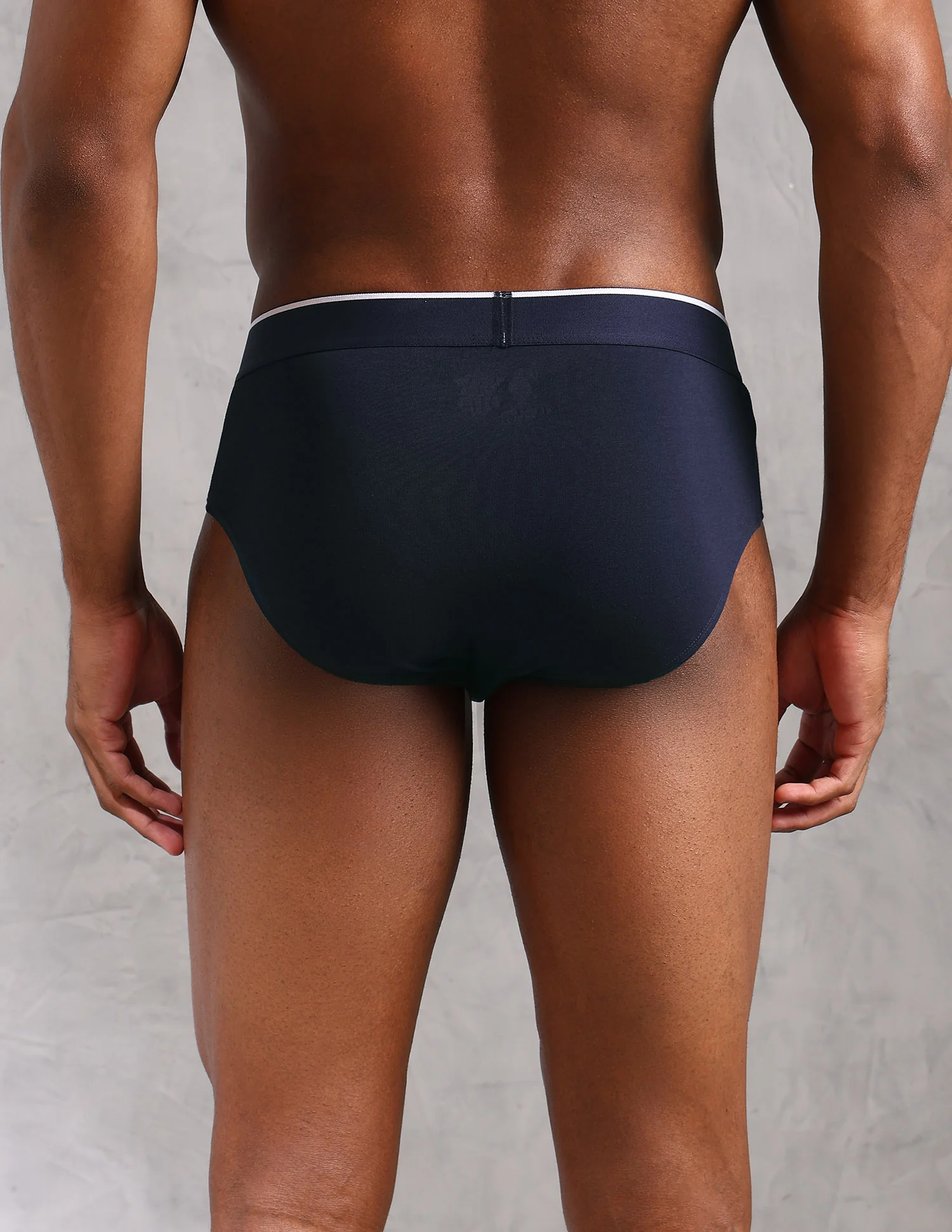 Elasticized Waist Solid EB004 Briefs - Pack Of 2 - Image 9