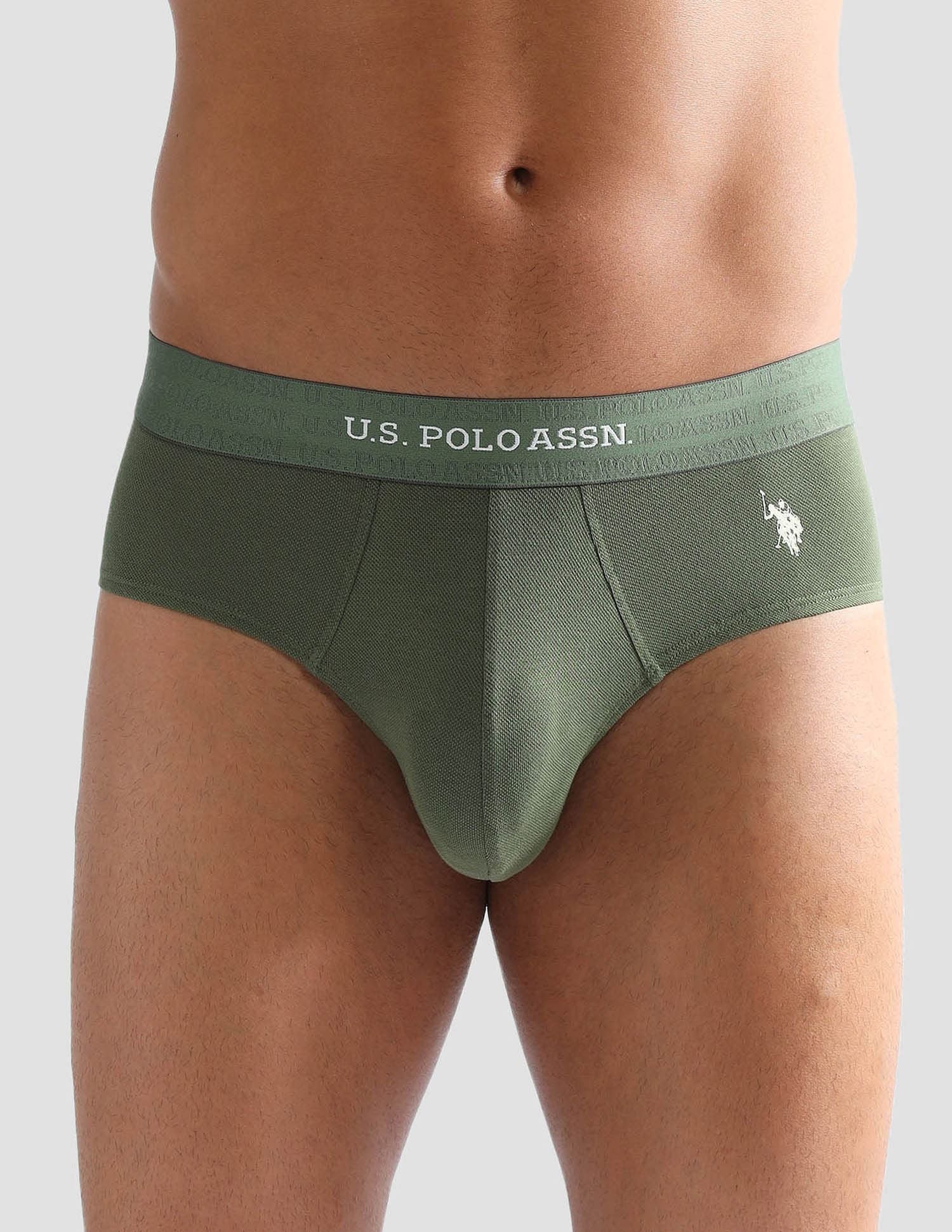 Elasticized Waist Solid EB006 Briefs - Pack of 1 - Image 6