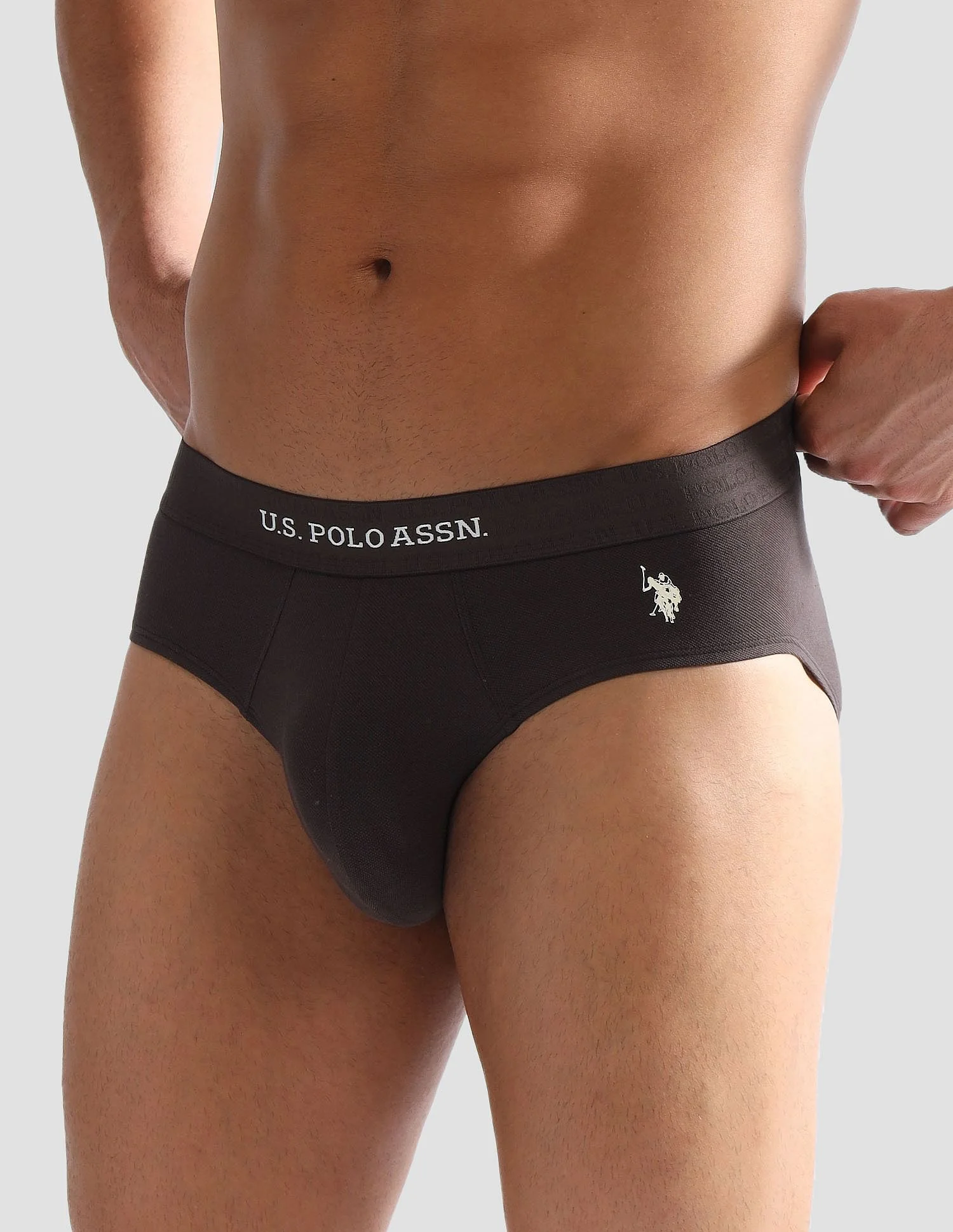 Elasticized Waist Solid EB006 Briefs - Pack of 1 - Image 4