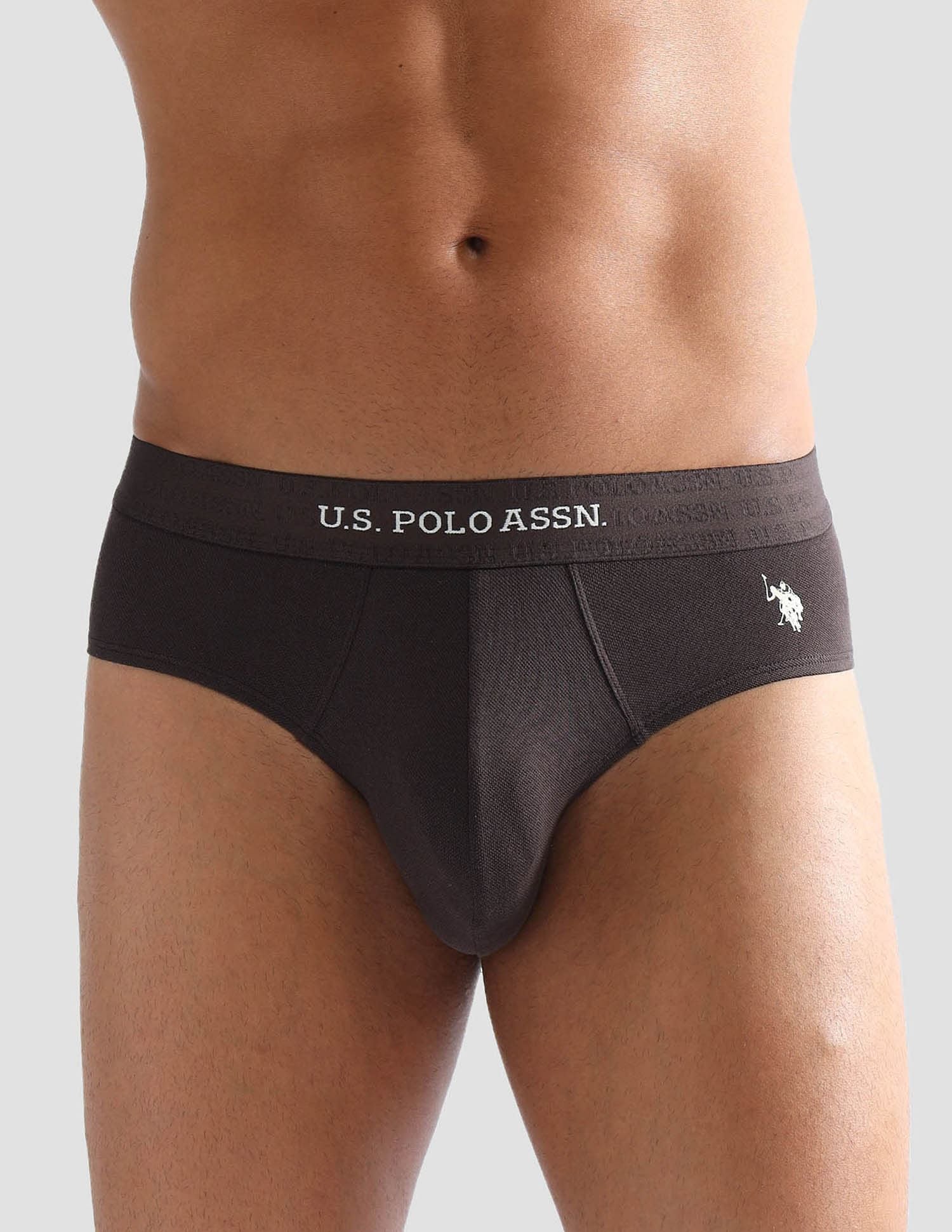 Elasticized Waist Solid EB006 Briefs - Pack of 1 - Image 6