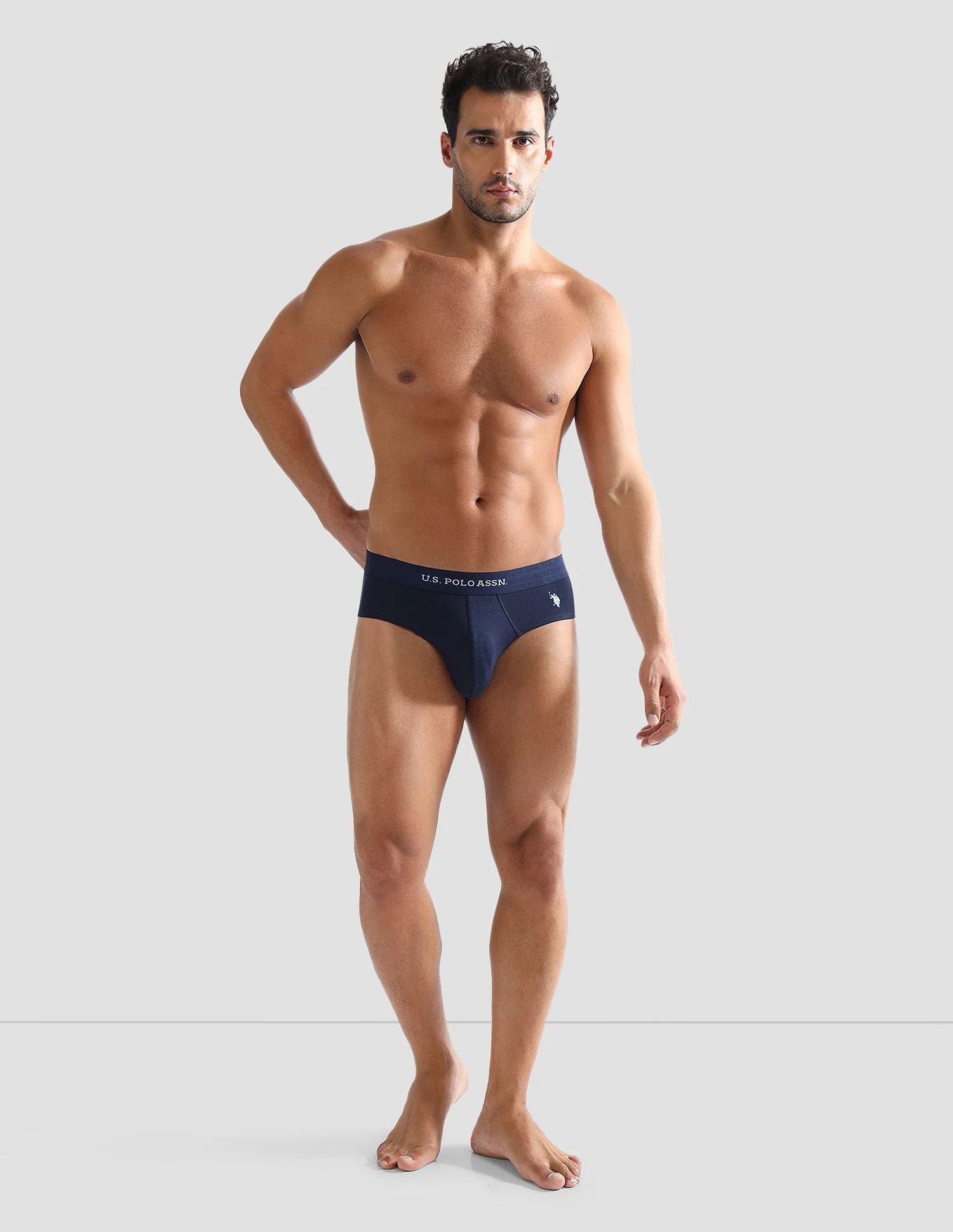 Elasticized Waist Solid EB006 Briefs - Pack of 1 - Image 3
