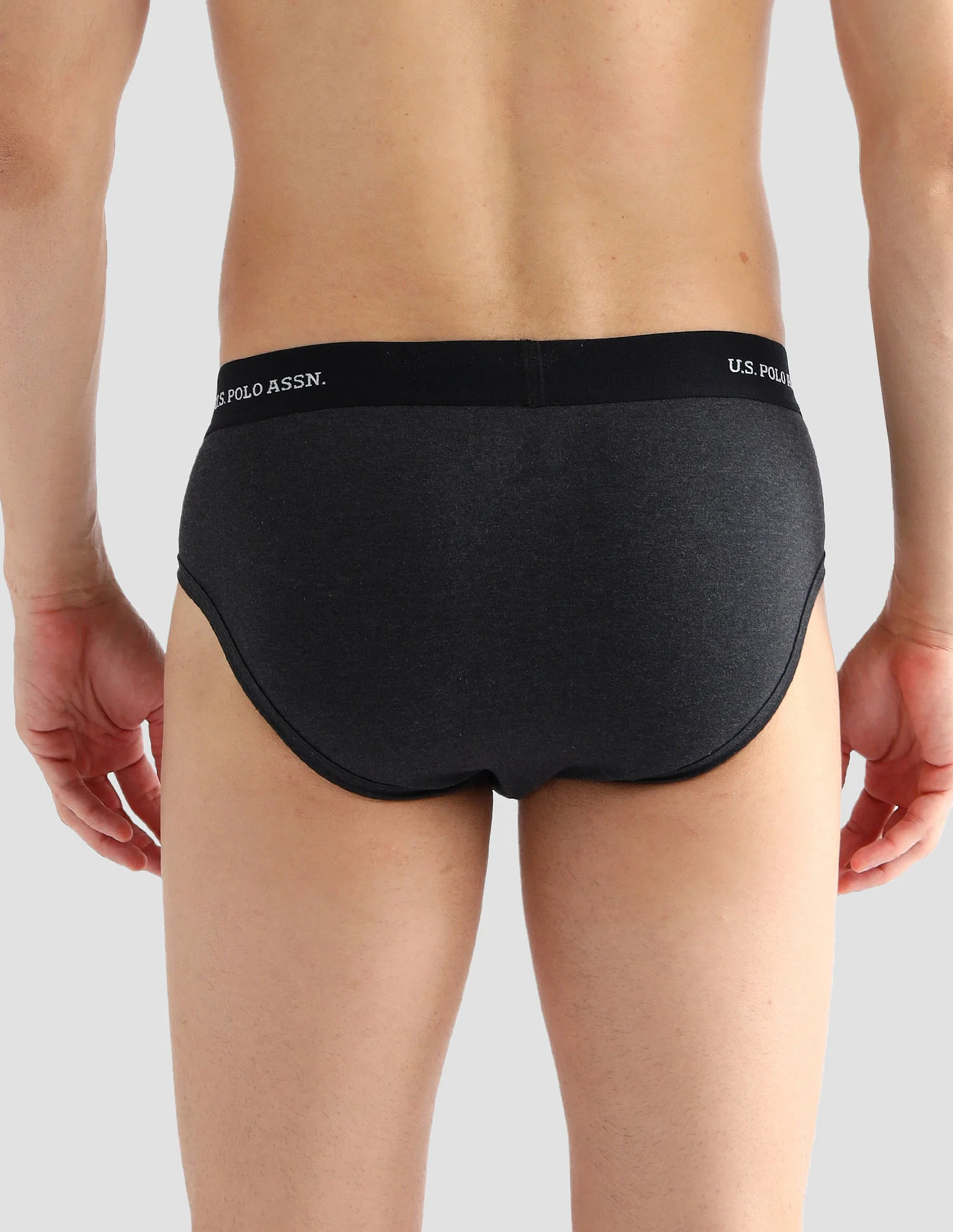 Elasticized Waist Solid OEB13 Briefs - Pack Of 3 - Image 8