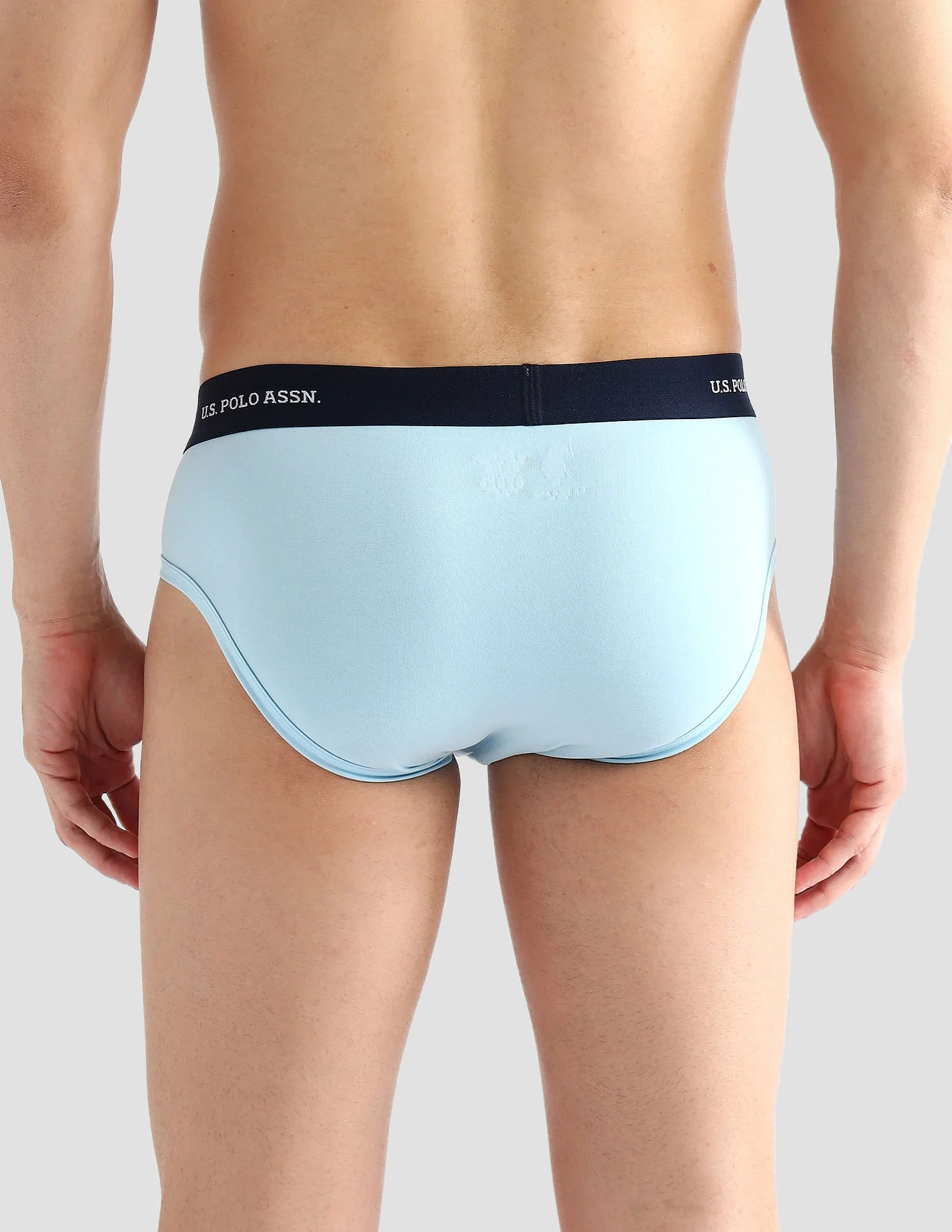 Elasticized Waist Solid OEB13 Briefs - Pack Of 3 - Image 8