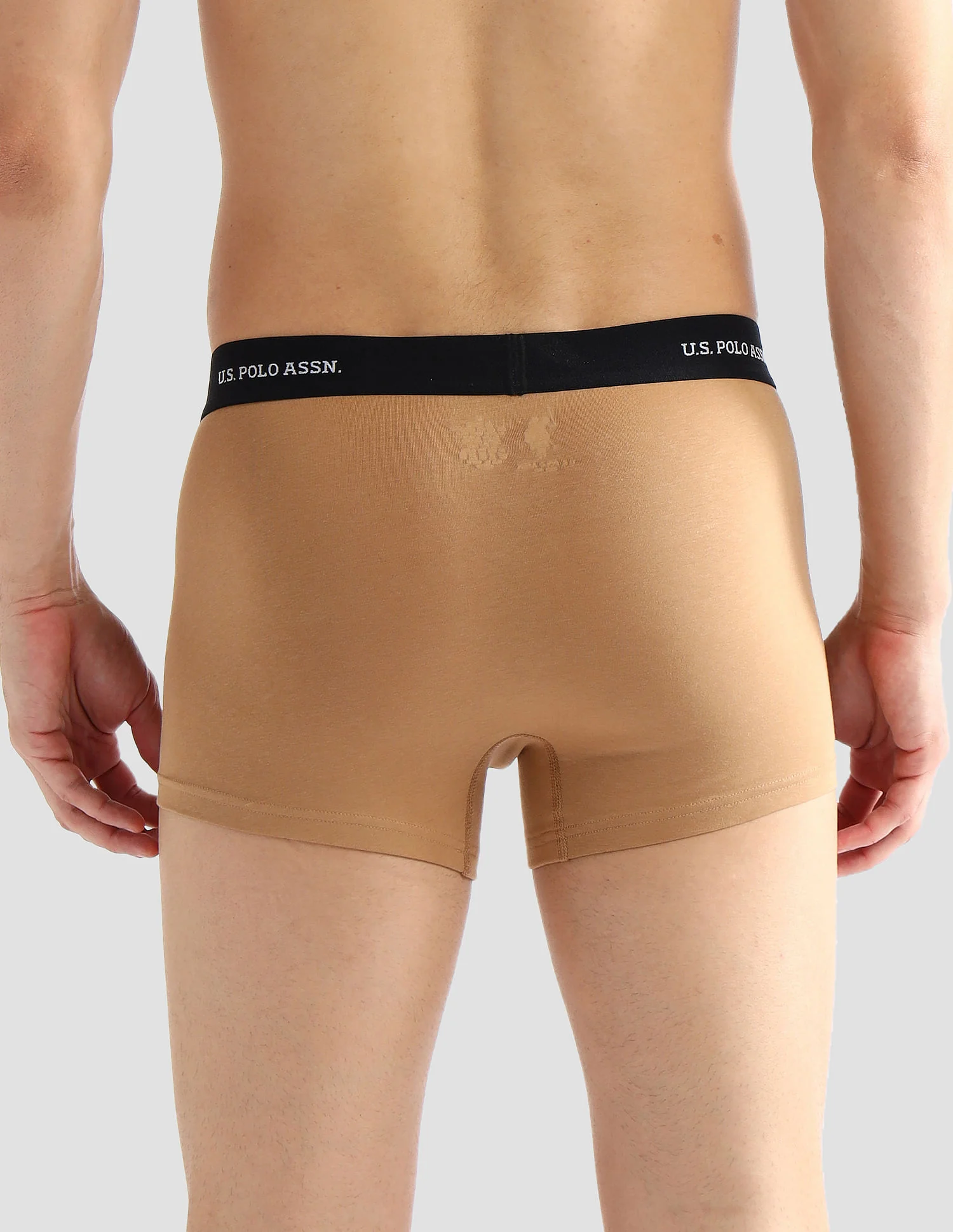 Elasticized Waist Solid OET13 Trunks - Pack Of 3 - Image 8
