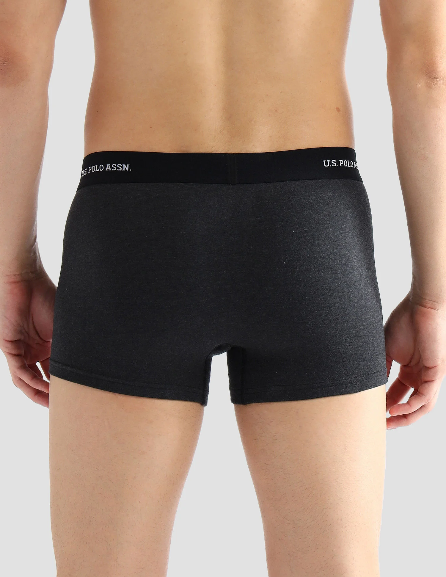 Elasticized Waist Solid OET13 Trunks - Pack Of 3 - Image 8