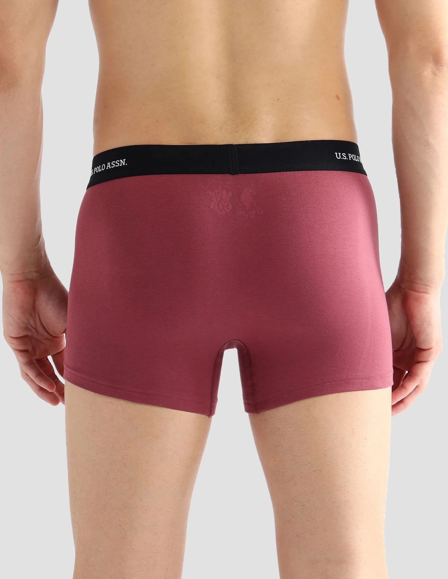 Elasticized Waist Solid OET13 Trunks - Pack Of 3 - Image 8