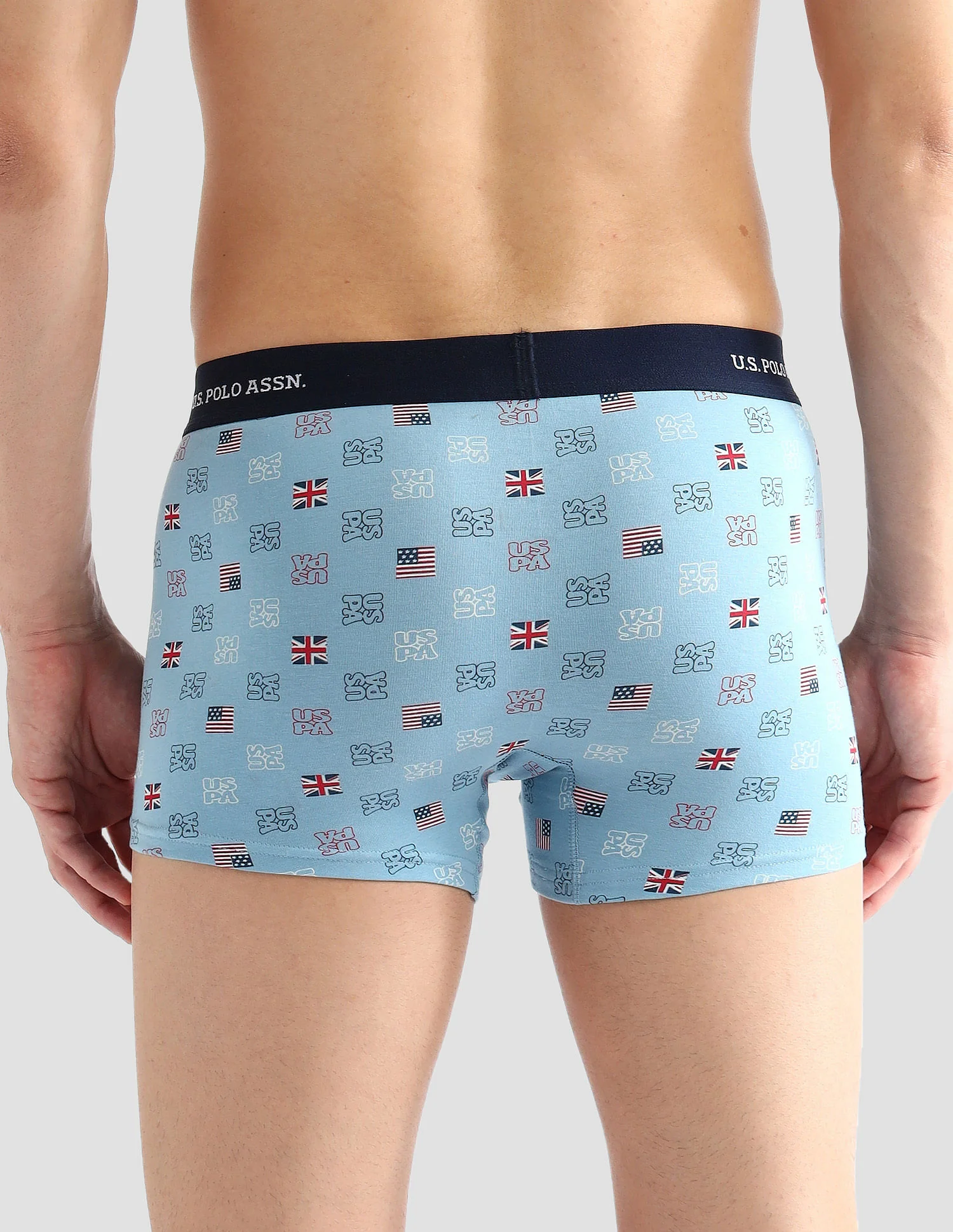 Elasticized Waist Solid OET14 Trunks - Pack Of 3 - Image 8