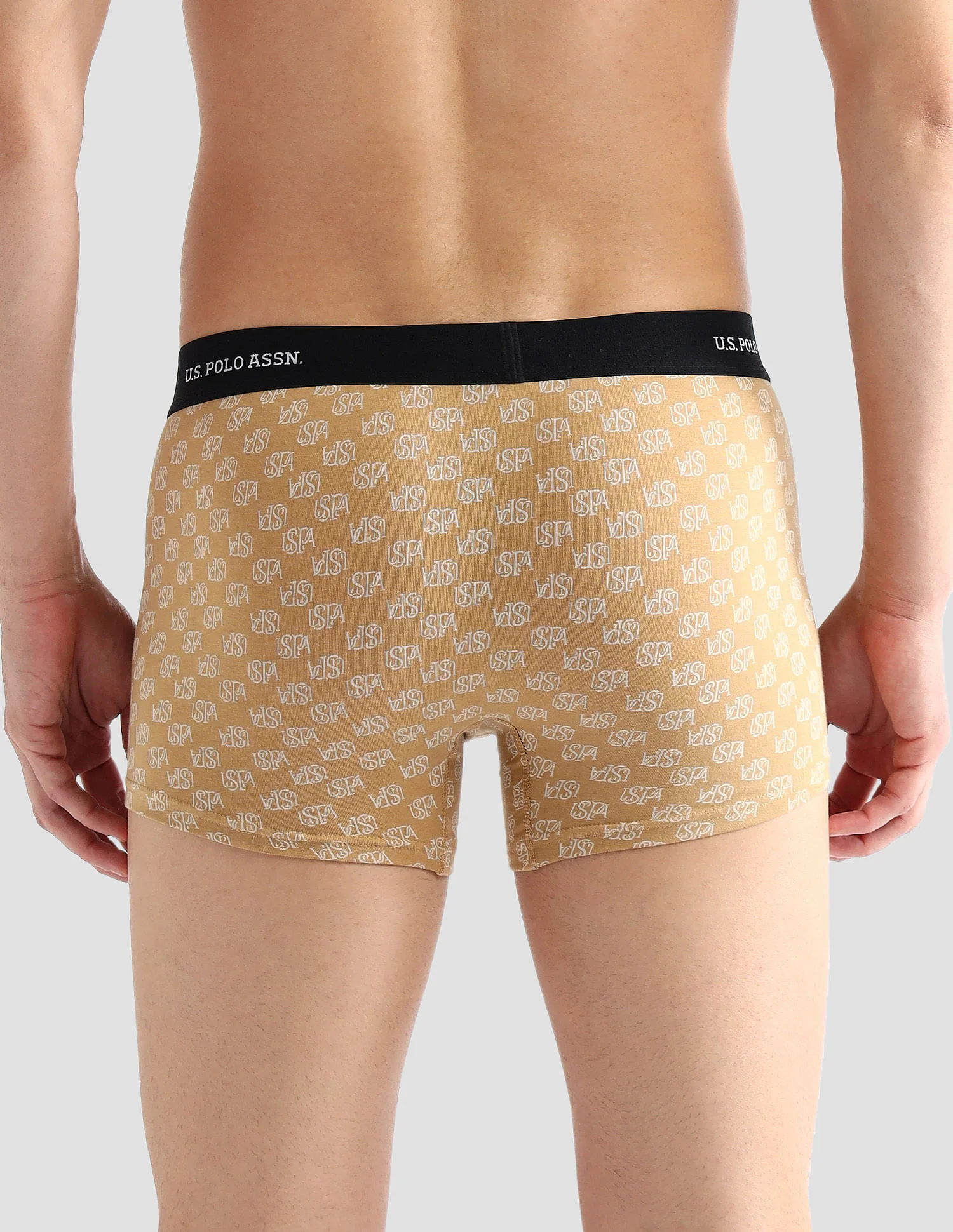 Elasticized Waist Solid OET14 Trunks - Pack Of 3 - Image 8